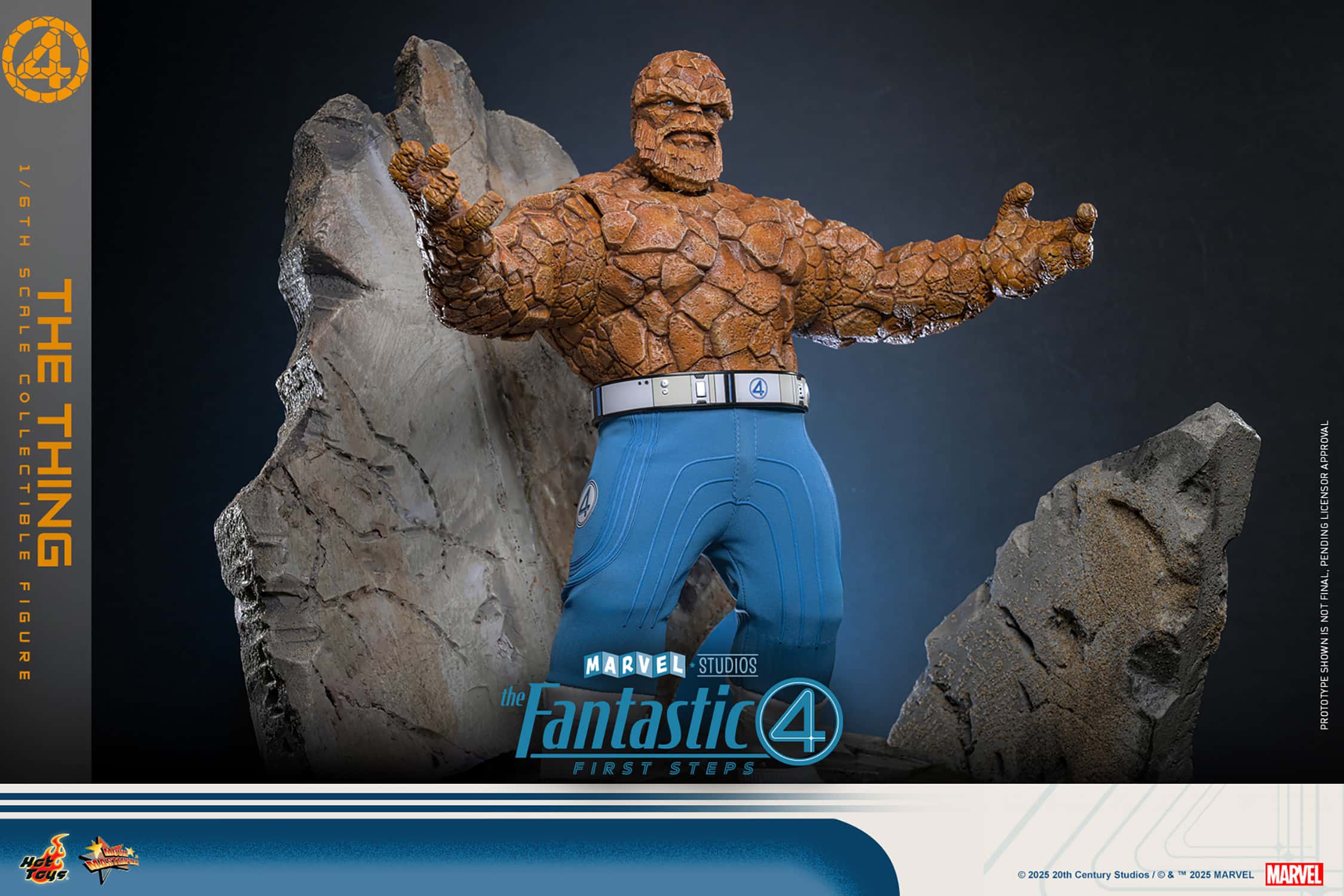 The Thing Sixth Scale Figure Fantastic Four Limited Collectible