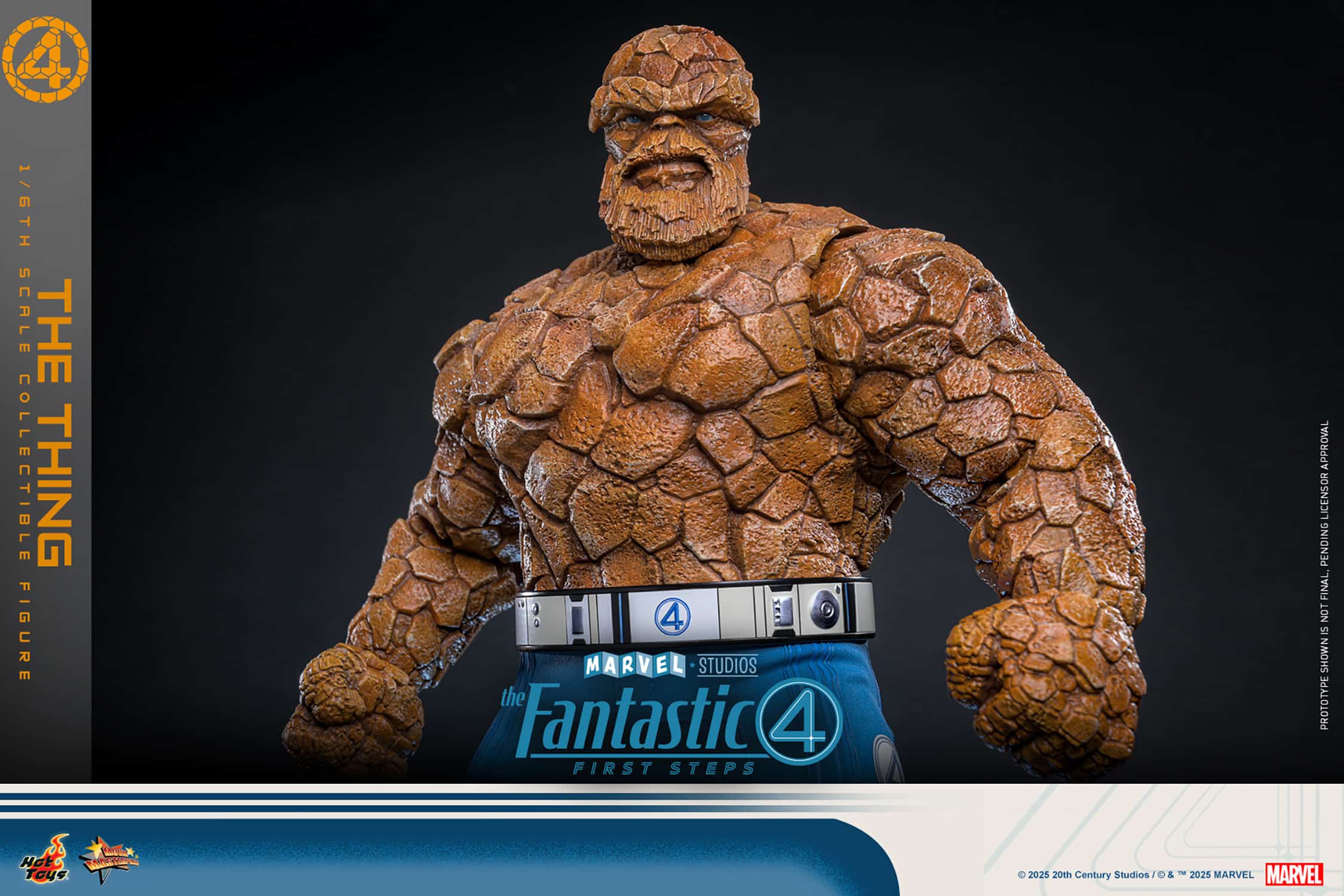 The Thing Sixth Scale Figure Fantastic Four Limited Collectible
