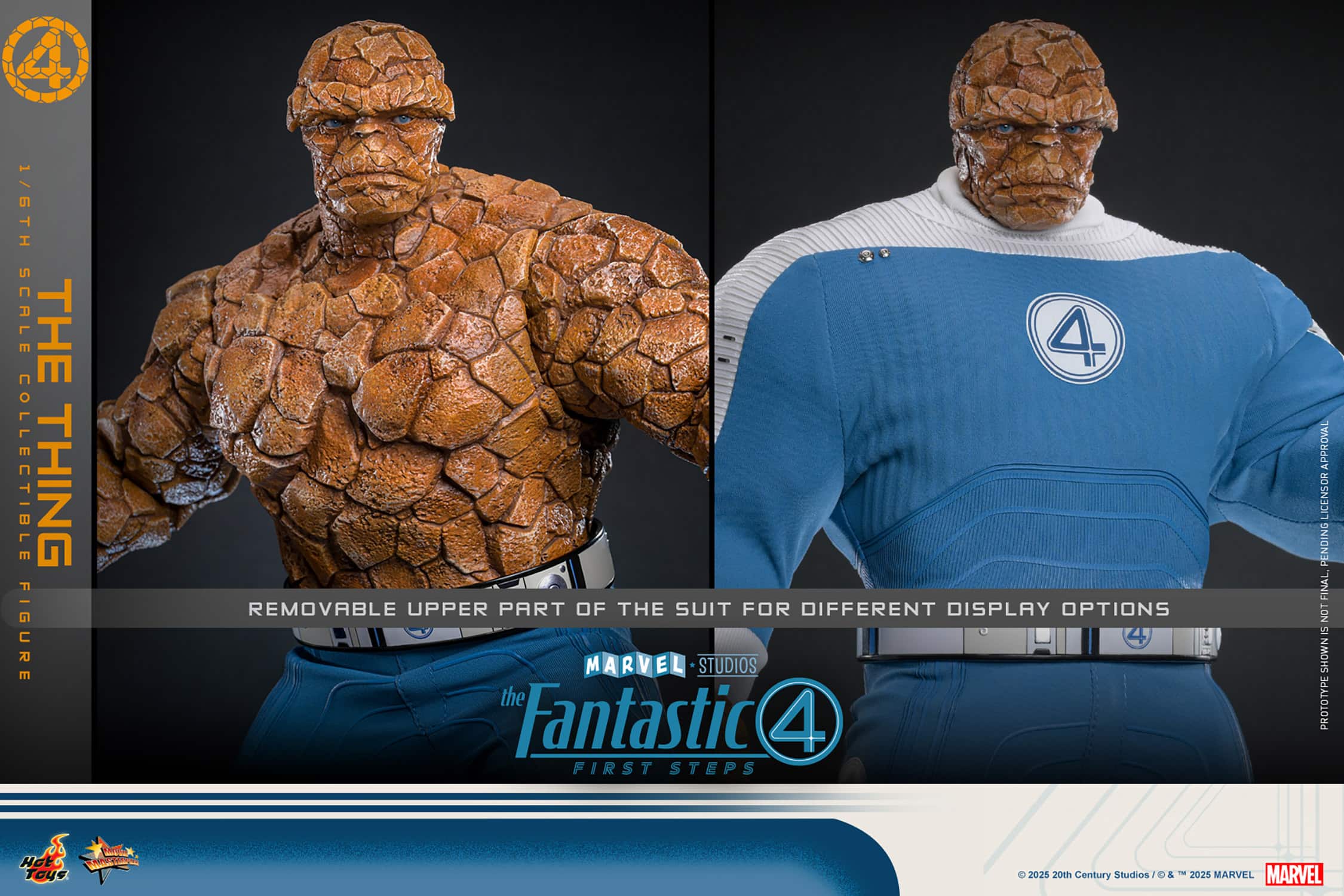The Thing Sixth Scale Figure Fantastic Four Limited Collectible