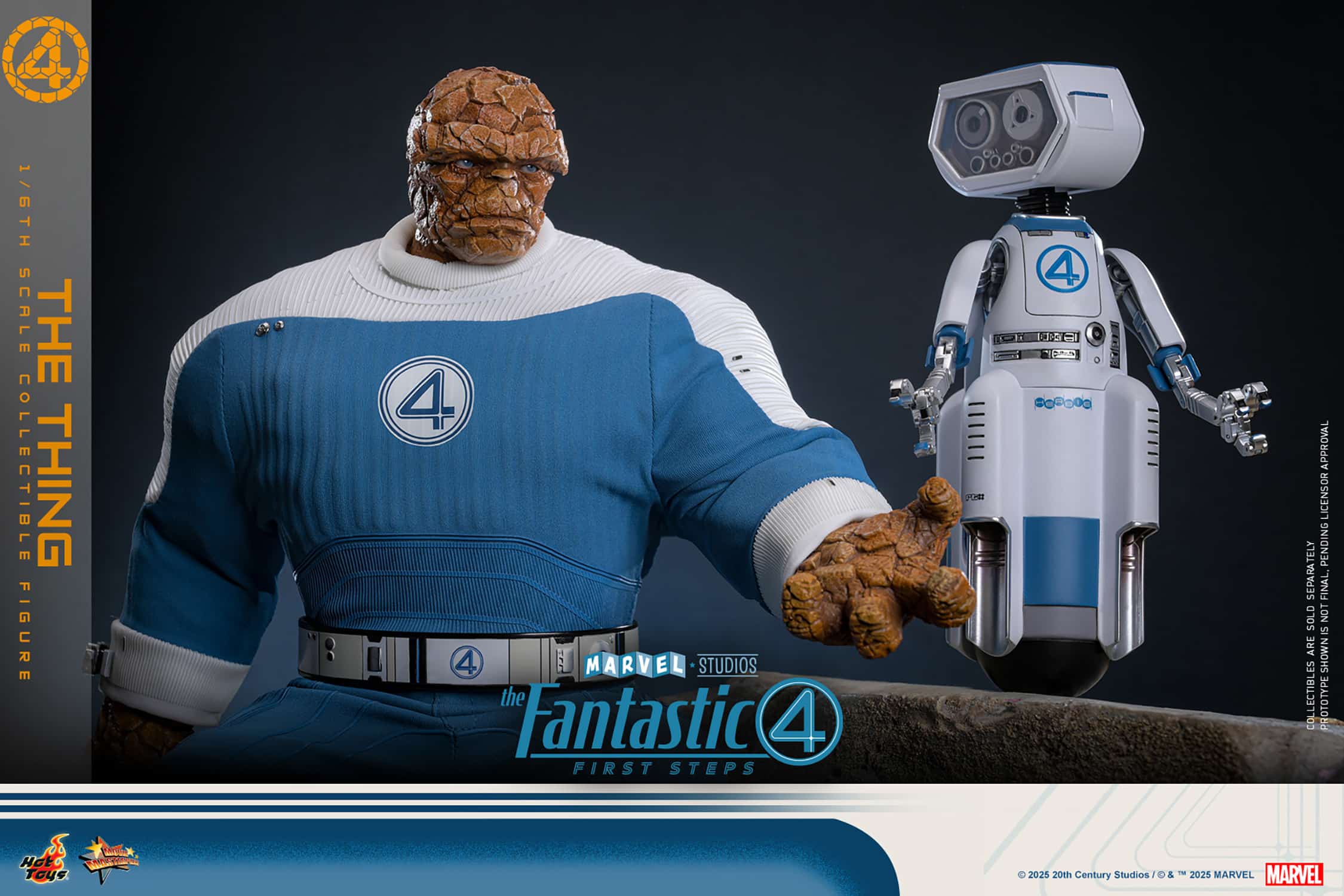 The Thing Sixth Scale Figure Fantastic Four Limited Collectible