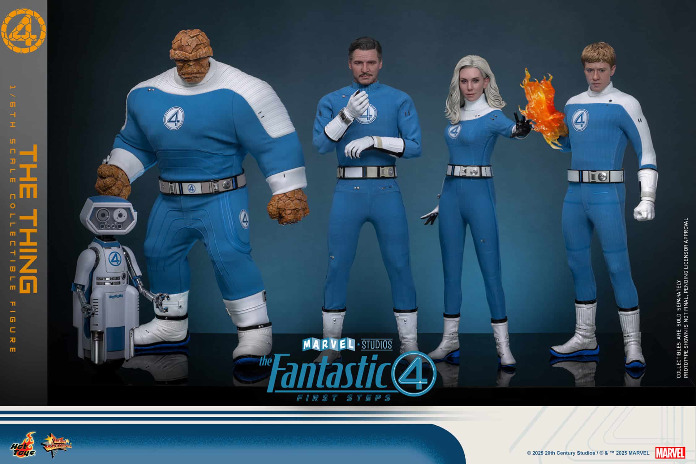 The Thing Sixth Scale Figure Fantastic Four Limited Collectible
