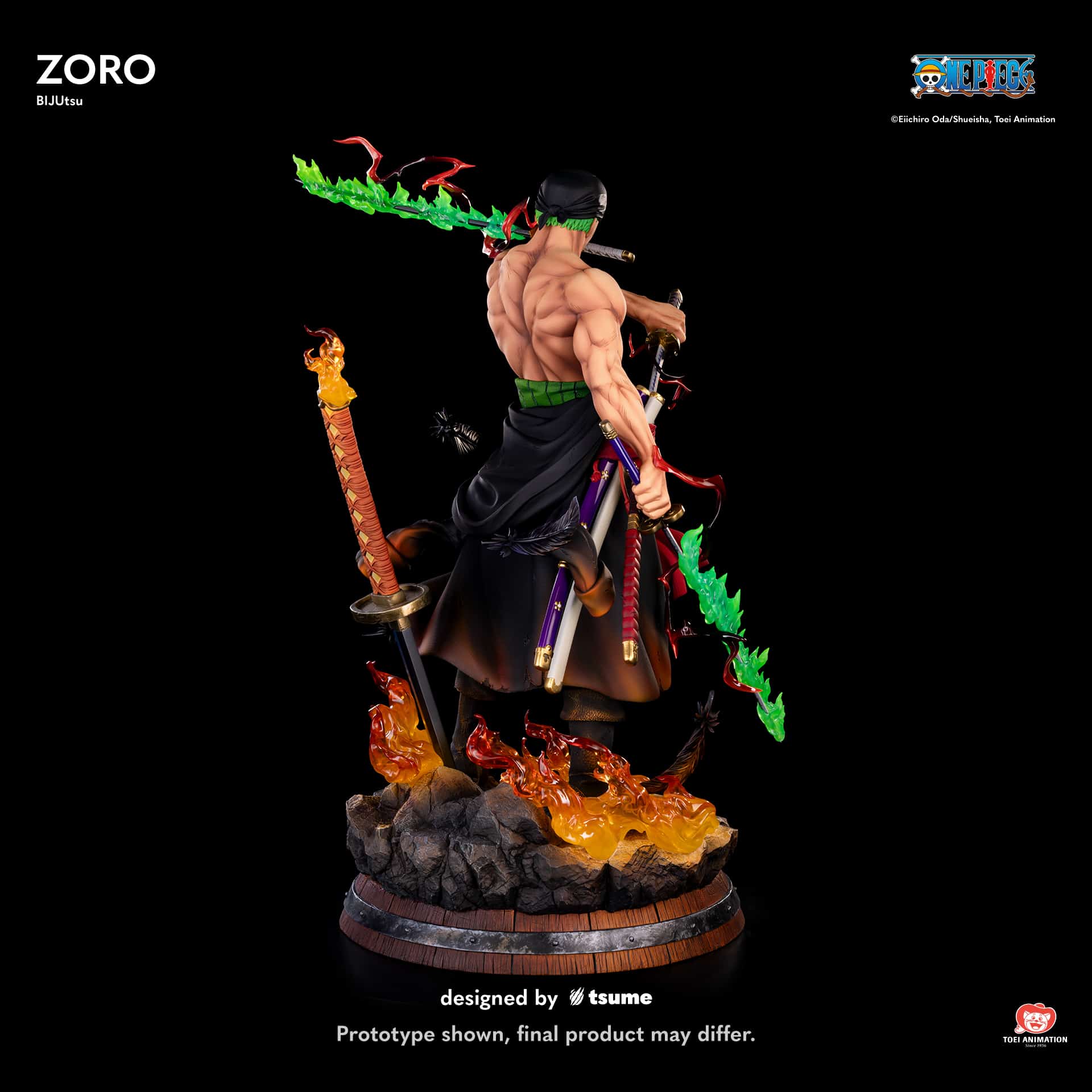 Roronoa Zoro BIJUtsu Statue One Piece Limited 1:4 Scale Anime Collectible