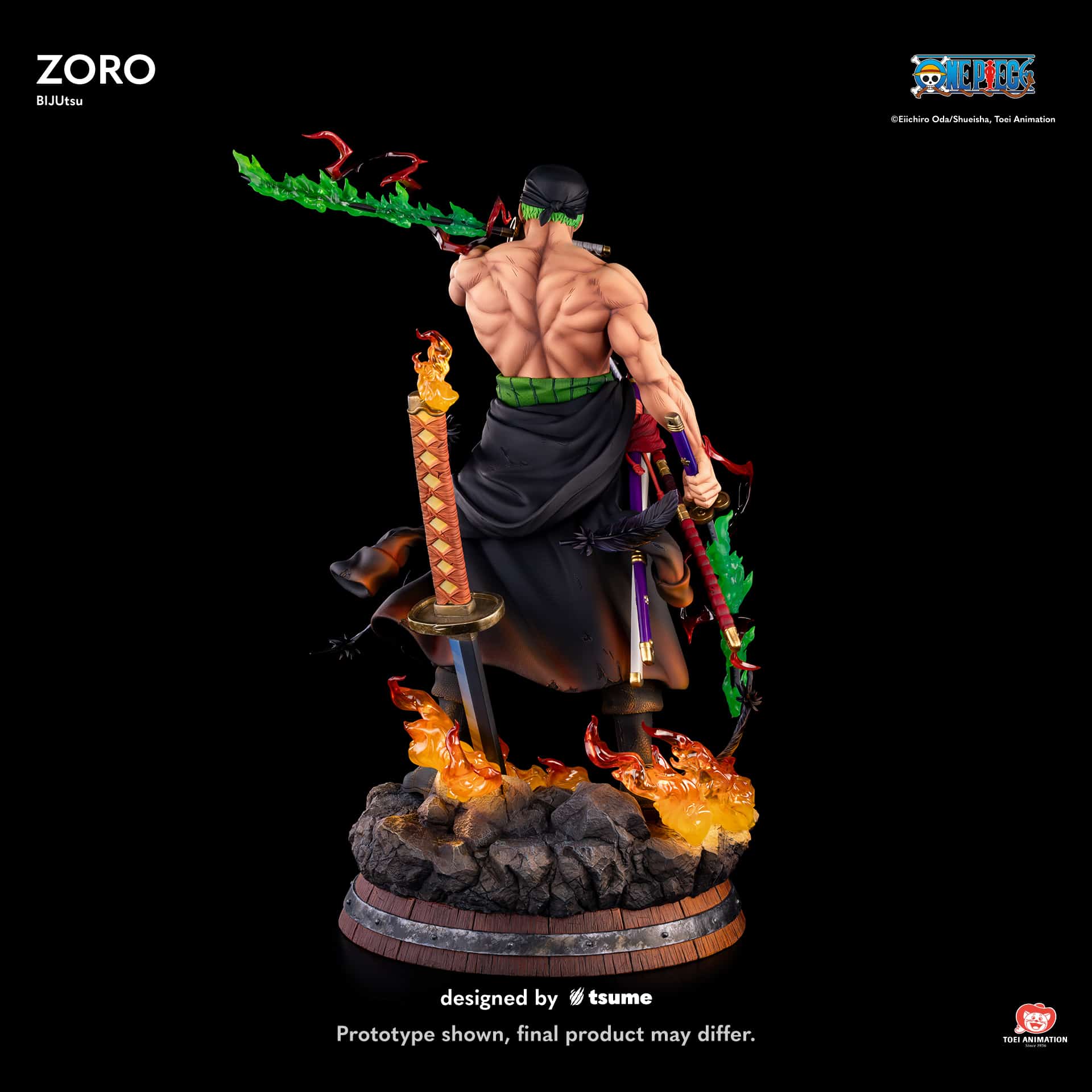 Roronoa Zoro BIJUtsu Statue One Piece Limited 1:4 Scale Anime Collectible