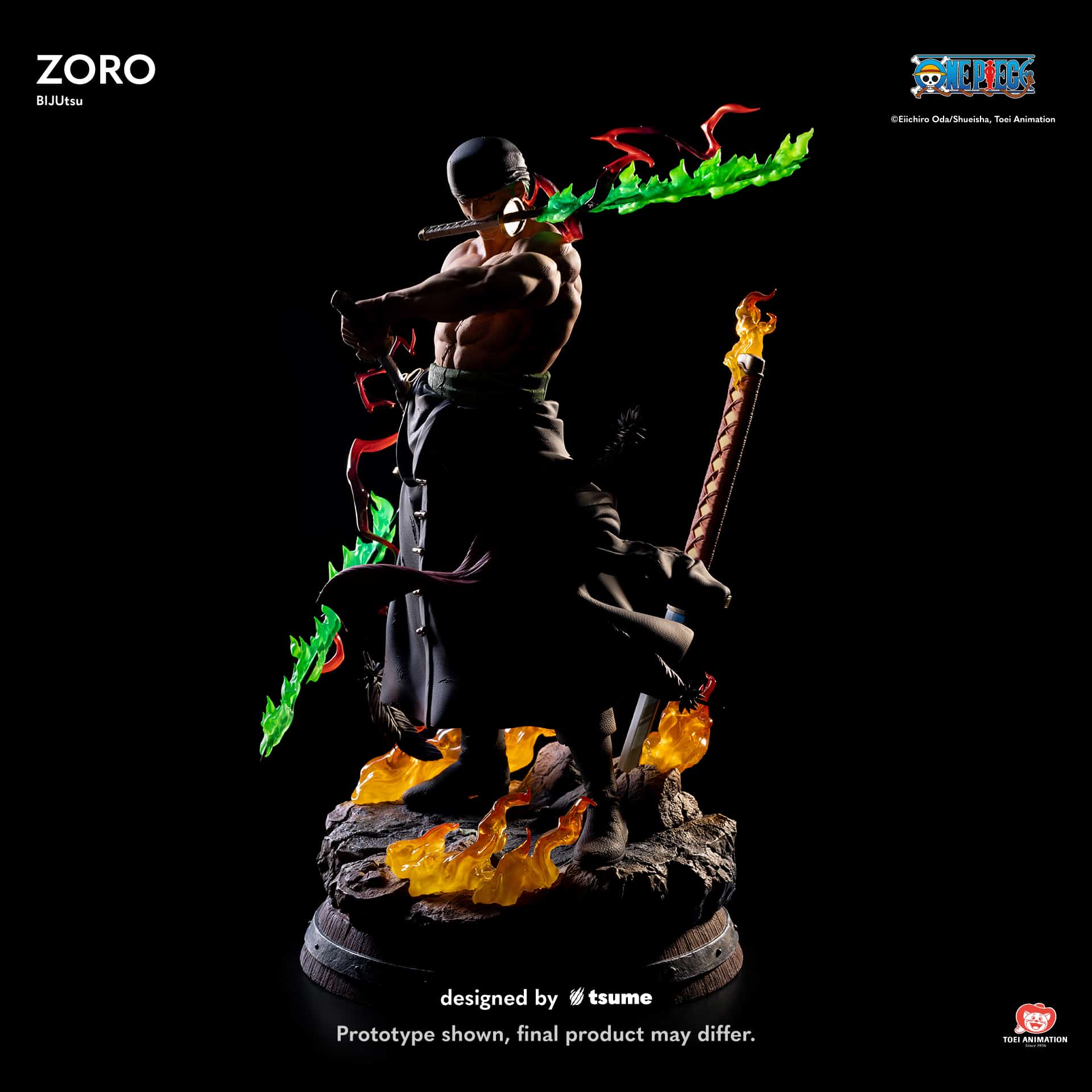 Roronoa Zoro BIJUtsu Statue One Piece Limited 1:4 Scale Anime Collectible