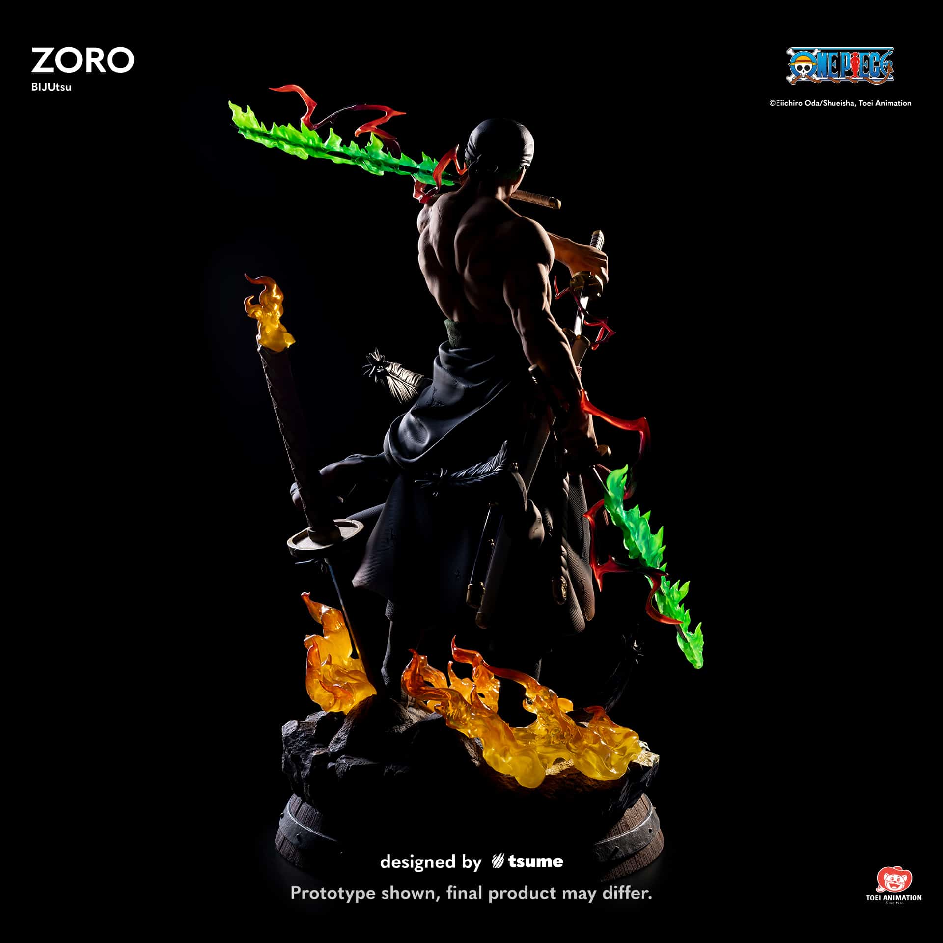 Roronoa Zoro BIJUtsu Statue One Piece Limited 1:4 Scale Anime Collectible