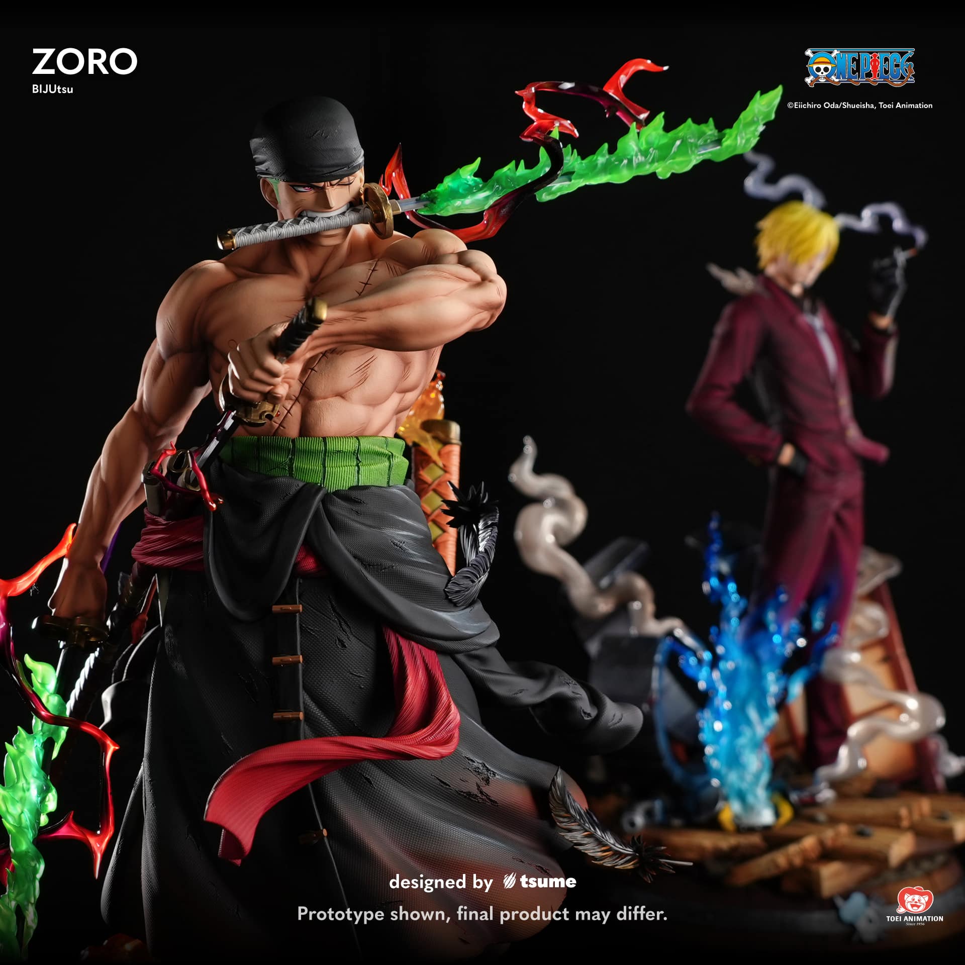 Roronoa Zoro BIJUtsu Statue One Piece Limited 1:4 Scale Anime Collectible