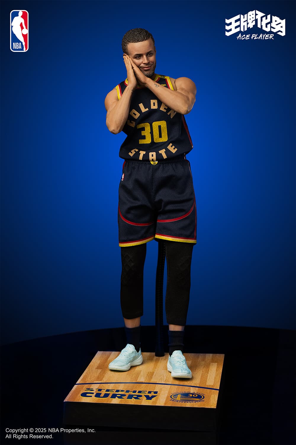 Stephen "Steph" Curry Sixth Scale Figure Deluxe Edition Limited NBA Collectible
