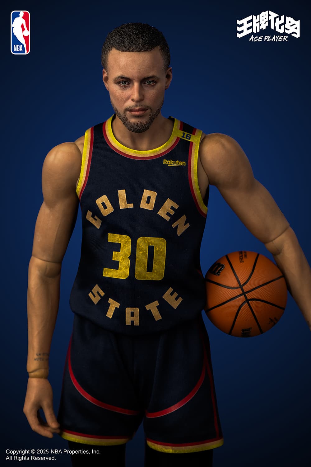 Stephen "Steph" Curry Sixth Scale Figure Deluxe Edition Limited NBA Collectible