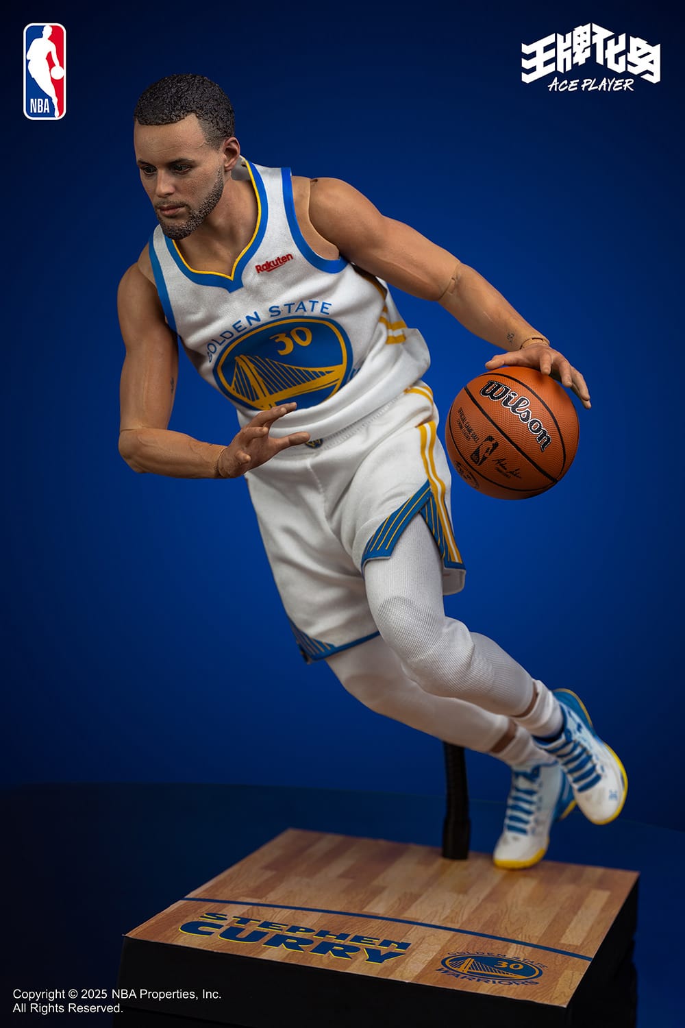 Stephen "Steph" Curry Sixth Scale Figure Deluxe Edition Limited NBA Collectible