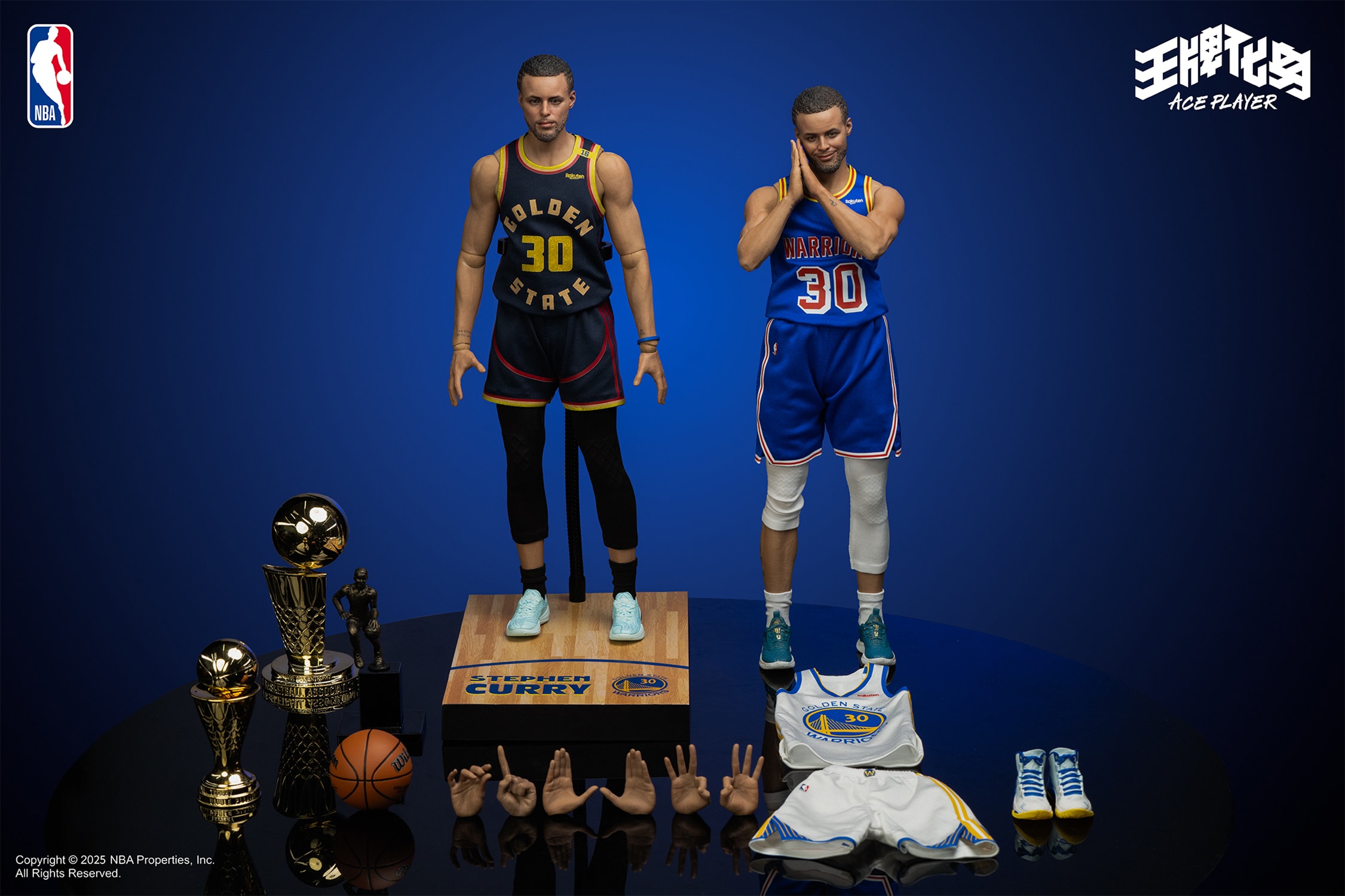 Stephen "Steph" Curry Sixth Scale Figure Deluxe Edition Limited NBA Collectible