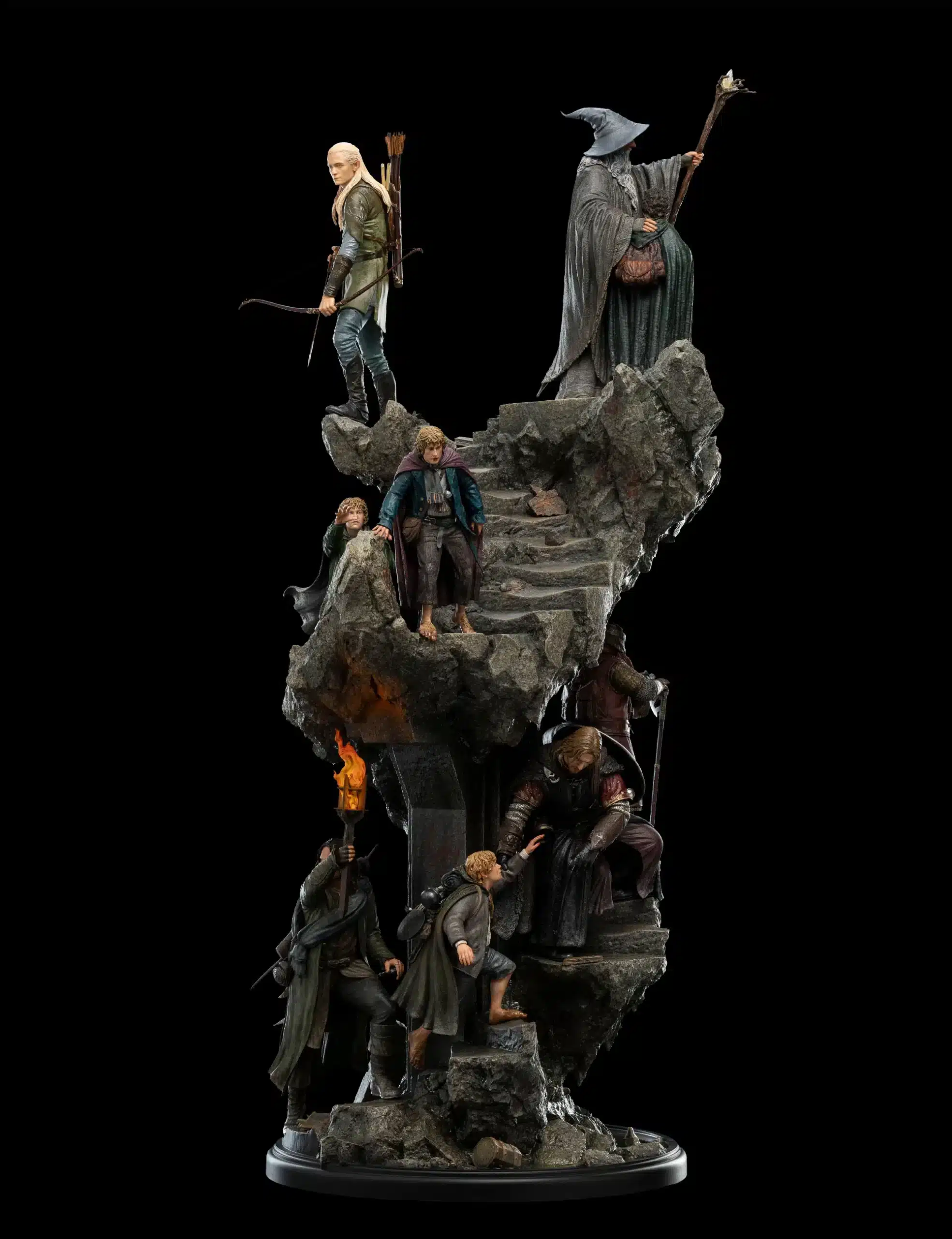 The Fellowship of the Ring Statue WETA Masters Collection Lord Of The Rings Collectible
