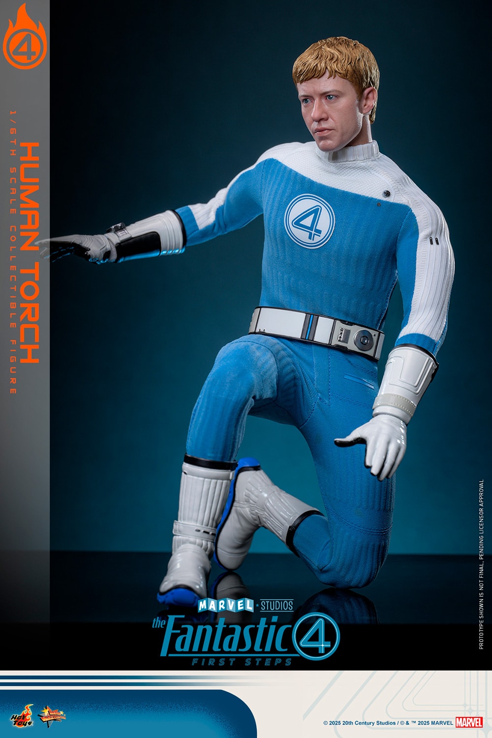 The Human Torch Sixth Scale Figure Fantastic Four Limited Collectible