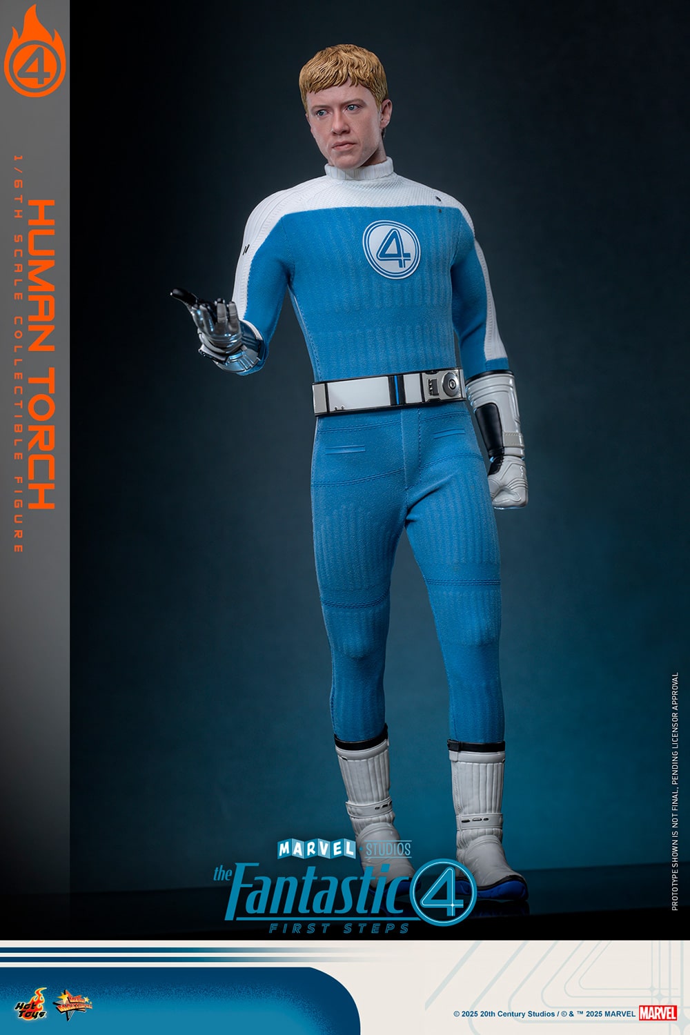 The Human Torch Sixth Scale Figure Fantastic Four Limited Collectible