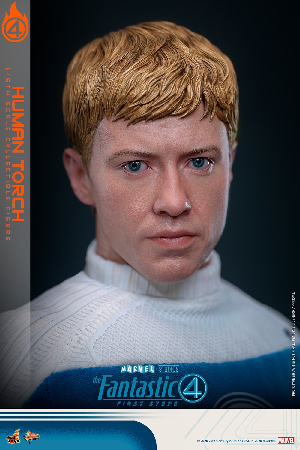 The Human Torch Sixth Scale Figure Fantastic Four Limited Collectible