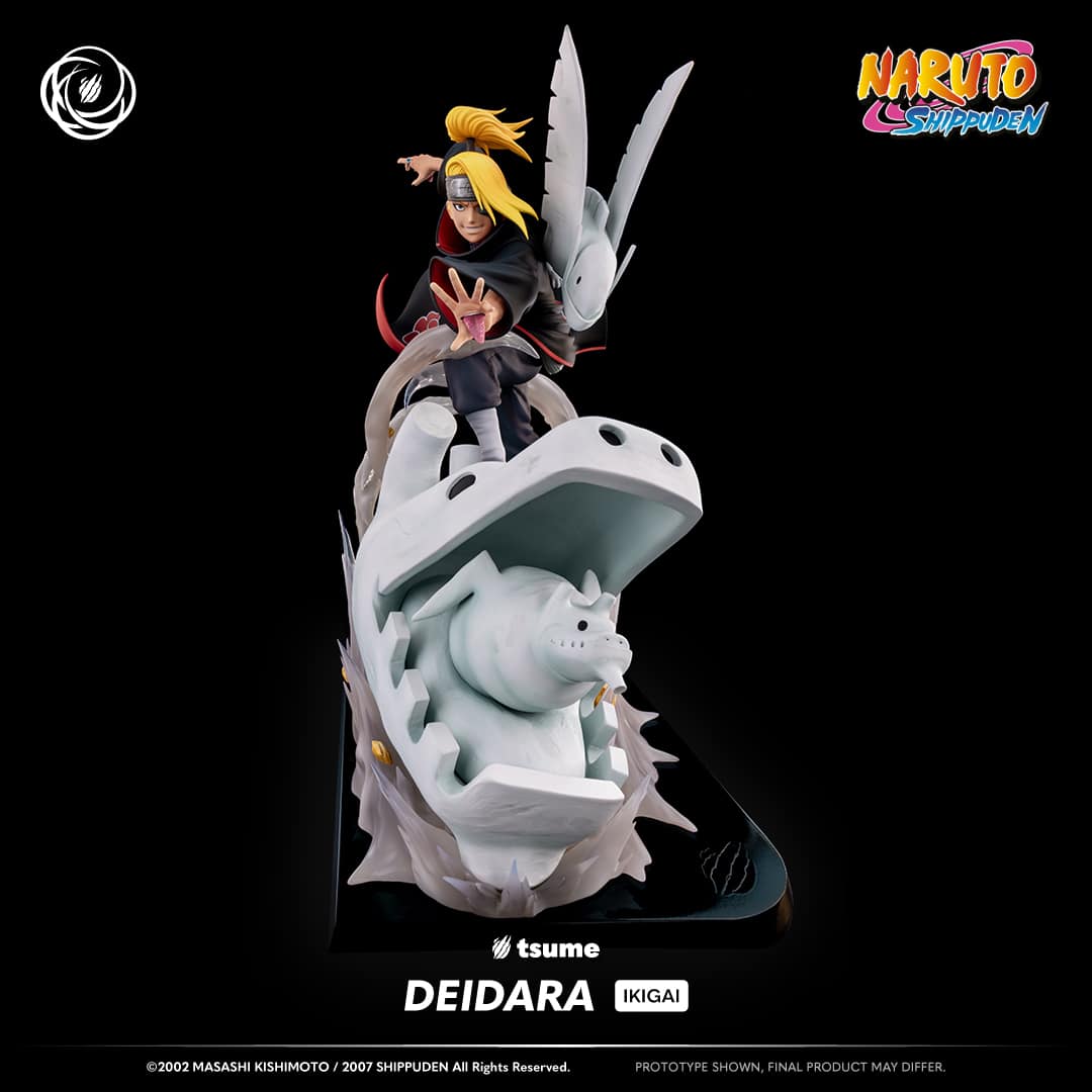 Deidara 1/6 Scale Statue Akatsuki Ikigai Collection Naruto Shipping Limited Collectible