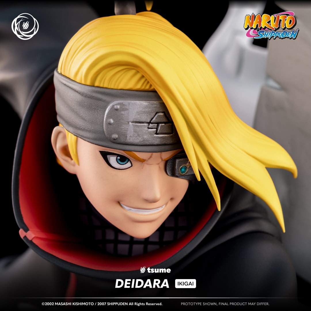 Deidara 1/6 Scale Statue Akatsuki Ikigai Collection Naruto Shipping Limited Collectible