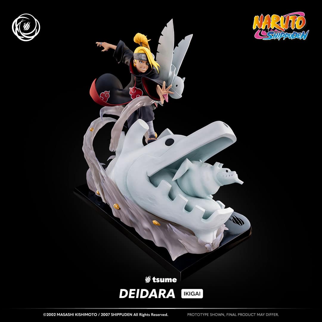 Deidara 1/6 Scale Statue Akatsuki Ikigai Collection Naruto Shipping Limited Collectible