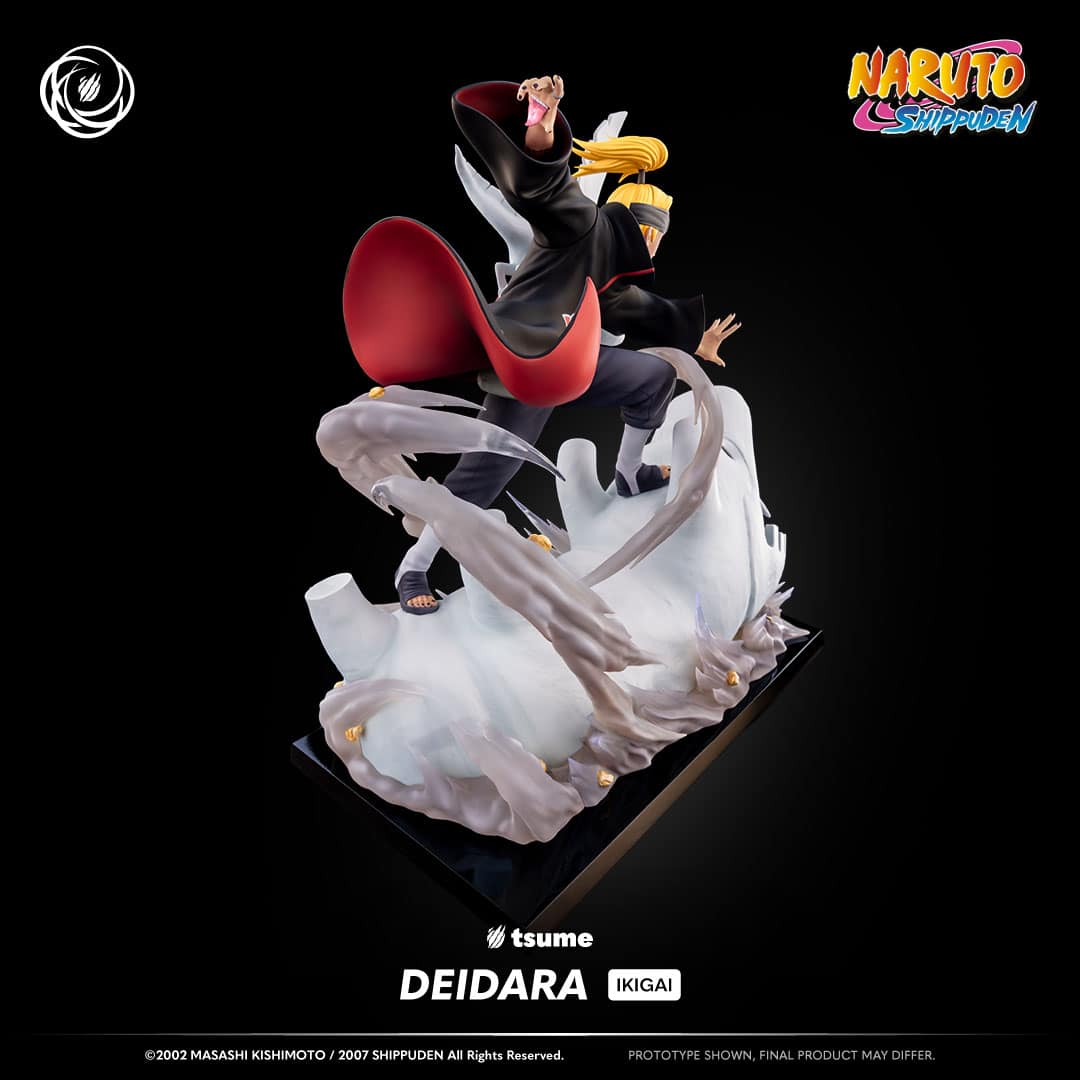 Deidara 1/6 Scale Statue Akatsuki Ikigai Collection Naruto Shipping Limited Collectible