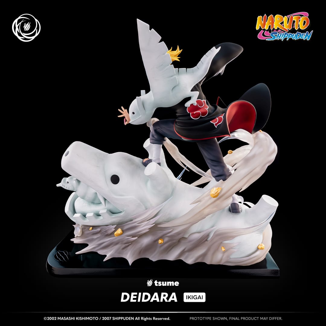 Deidara 1/6 Scale Statue Akatsuki Ikigai Collection Naruto Shipping Limited Collectible