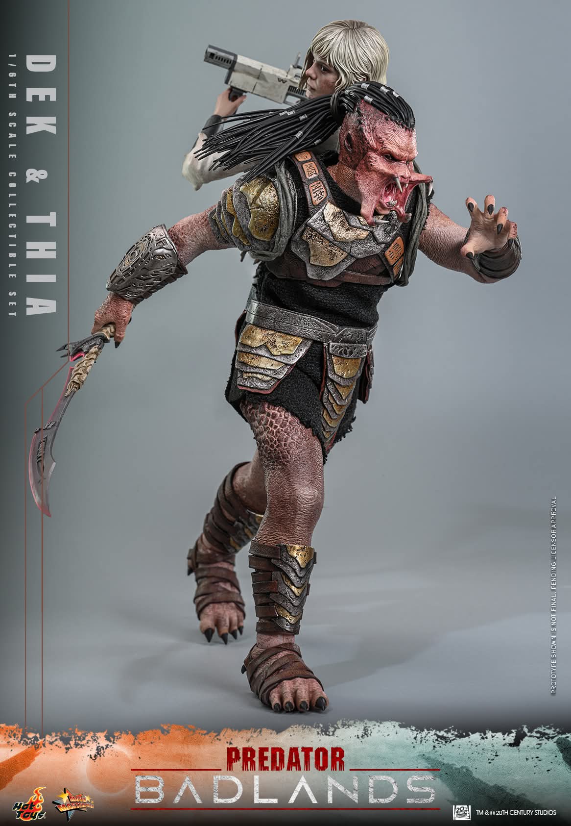 FB_IMG_1763139001339 Dek And Thia Sixth Scale Figure Set Predator Badlands Limited Collectible