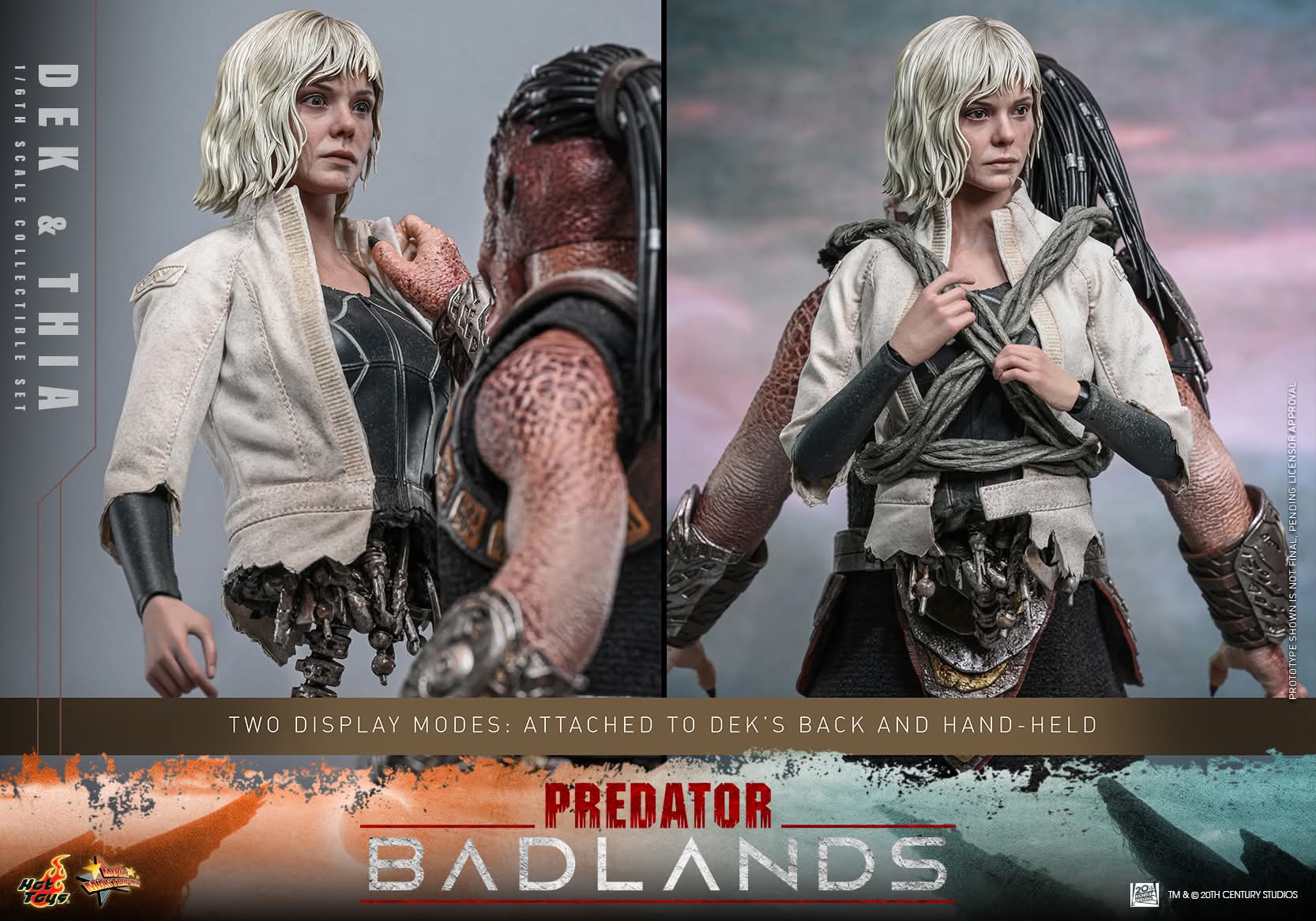 FB_IMG_1763139032763 Dek And Thia Sixth Scale Figure Set Predator Badlands Limited Collectible