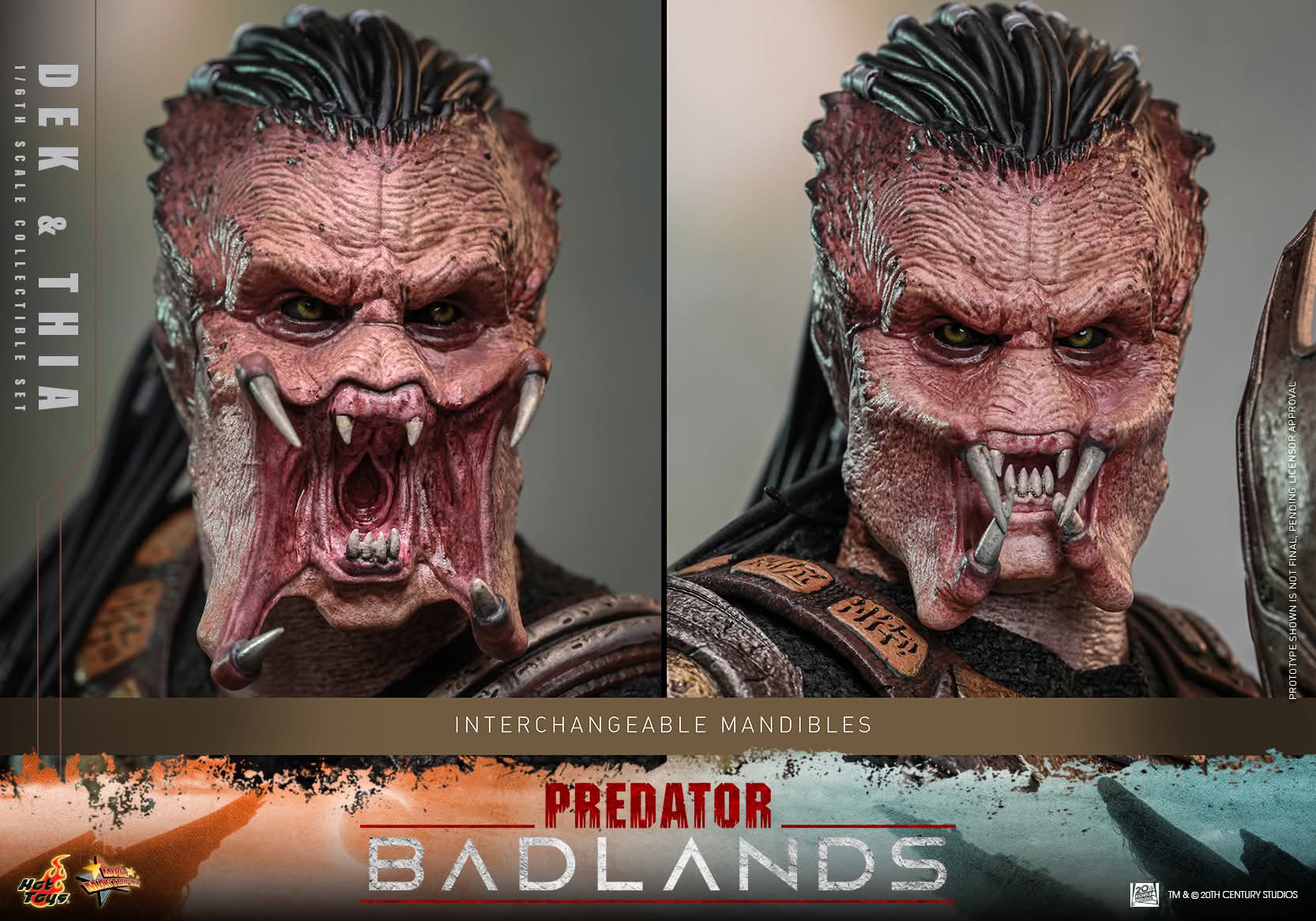 FB_IMG_1763139035304 Dek And Thia Sixth Scale Figure Set Predator Badlands Limited Collectible