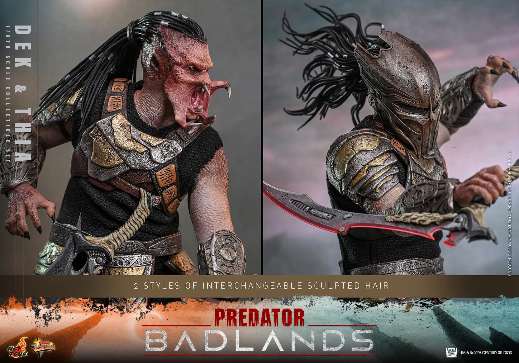FB_IMG_1763139037869 Dek And Thia Sixth Scale Figure Set Predator Badlands Limited Collectible