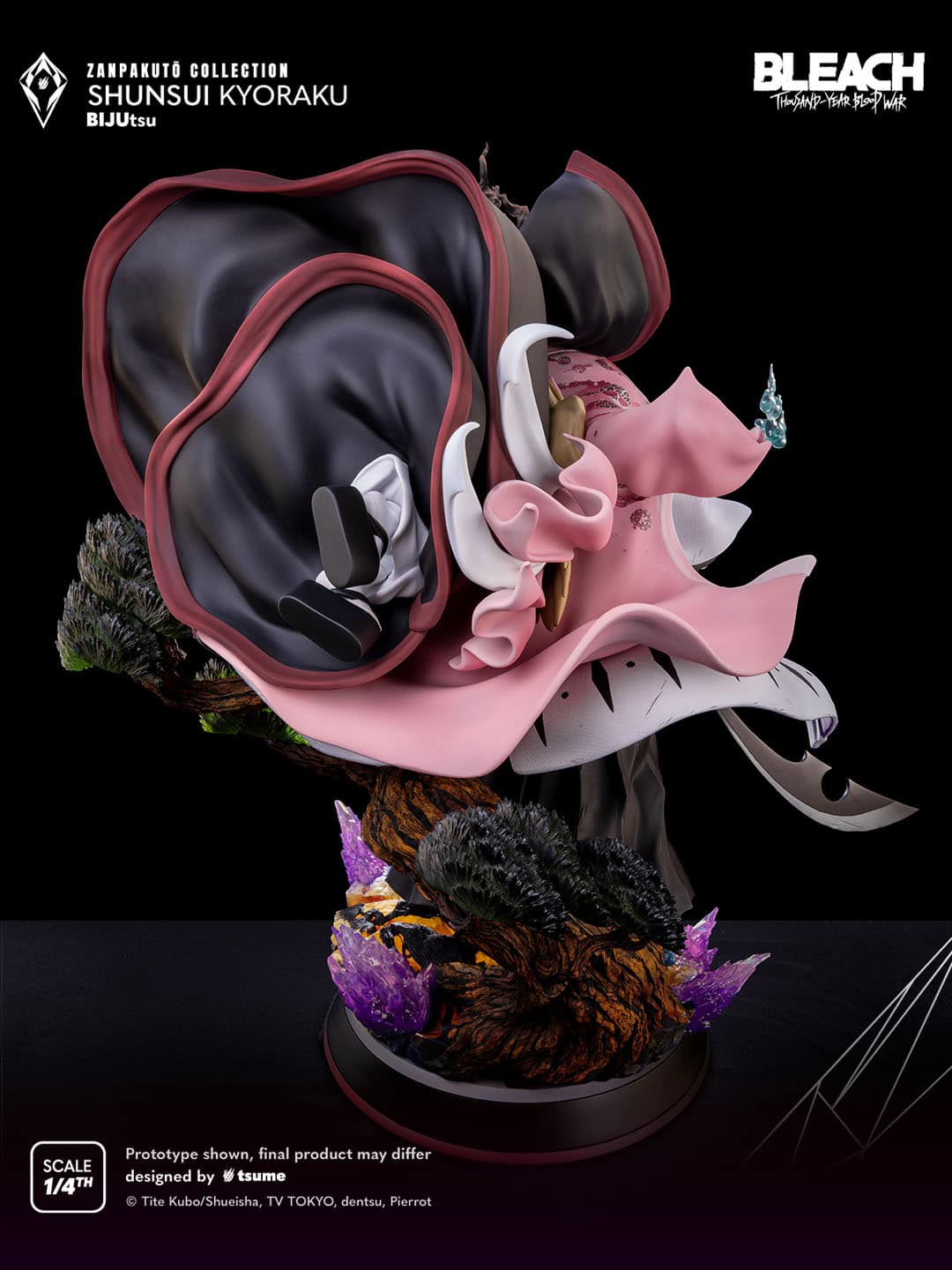 Shunsui Kyoraku Statue BIJUtsu BLEACH Zanpakuto Collection