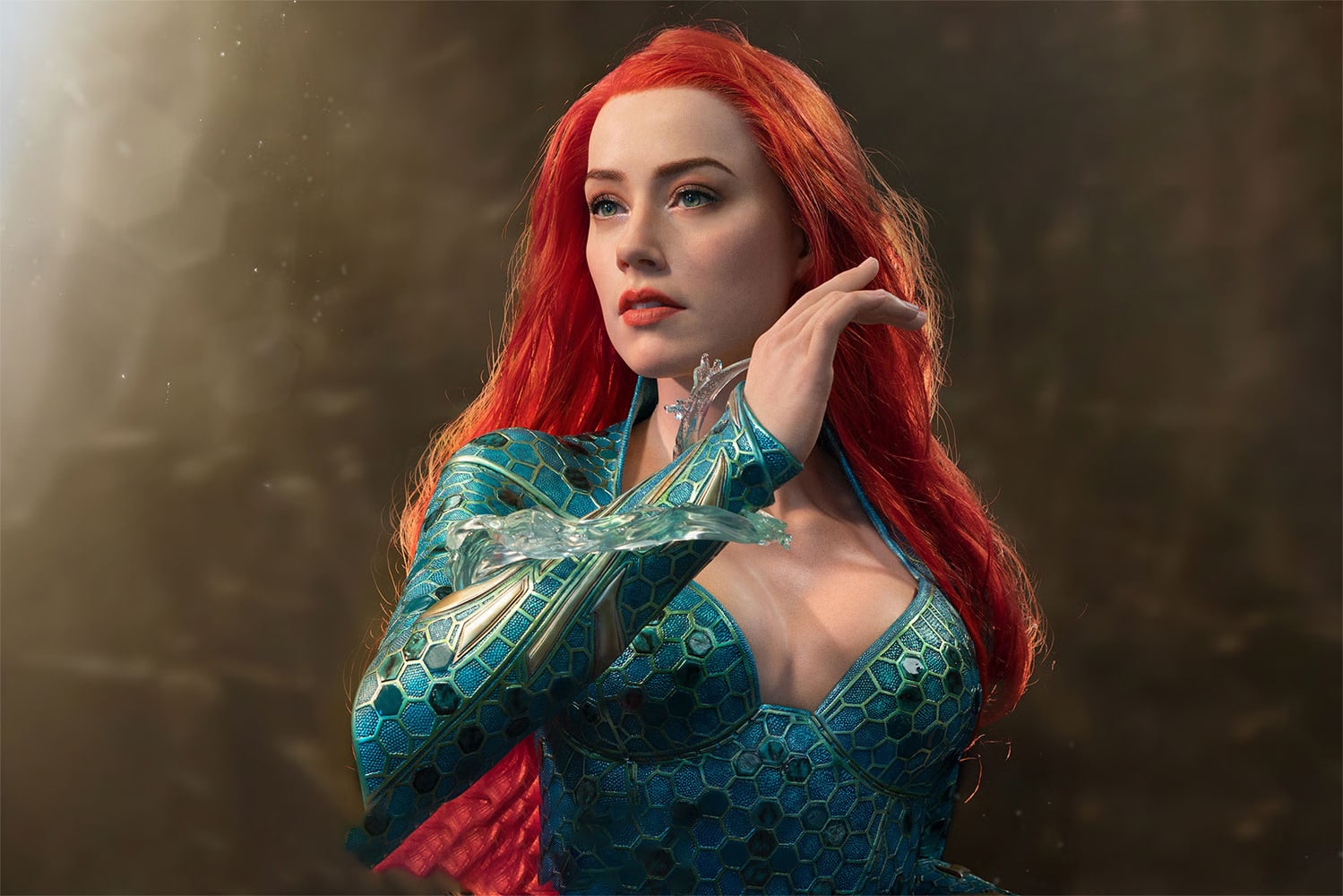Mera Life-Size Bust Aquaman Limited Collectible