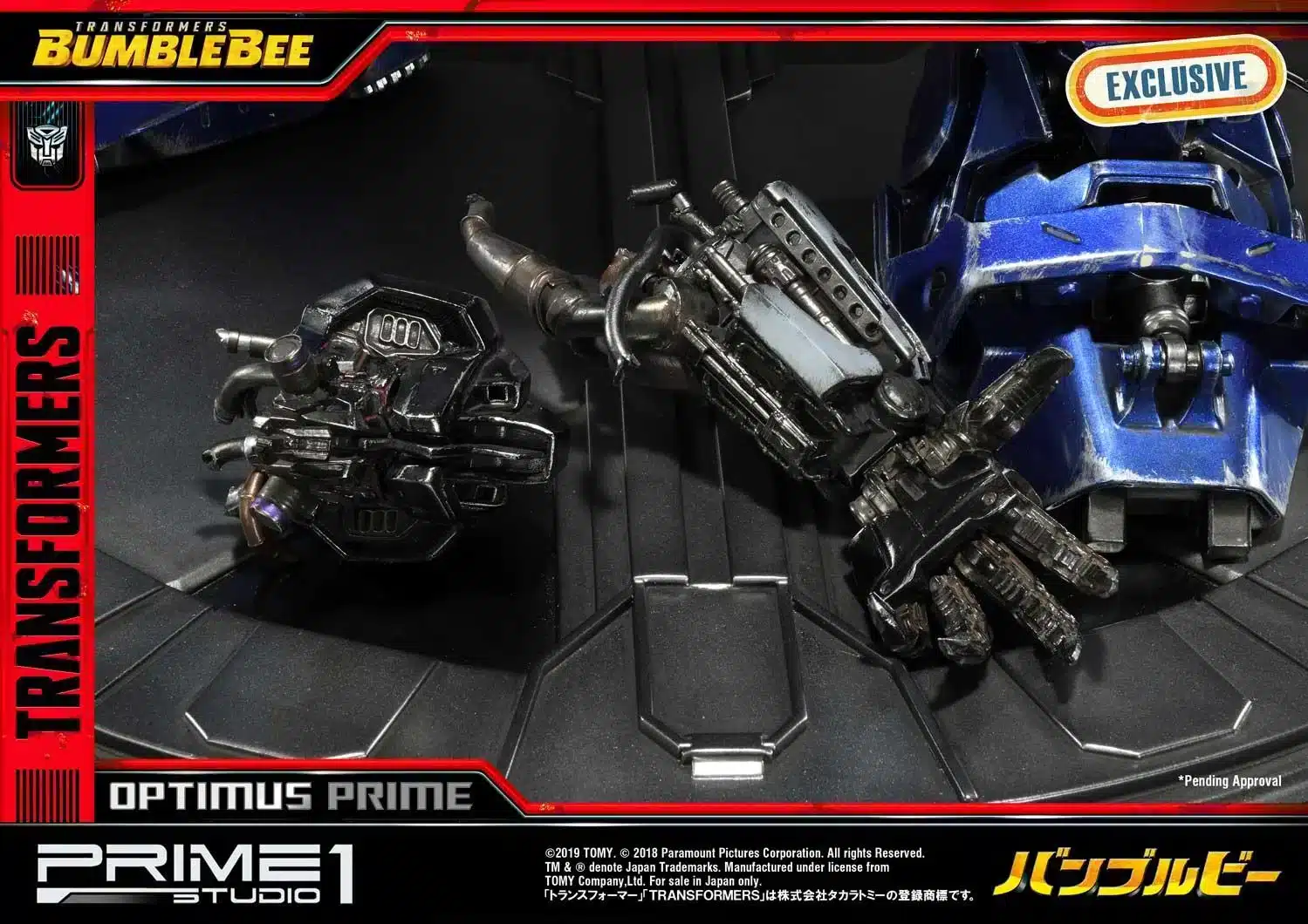 Optimus Prime Statue Transformers Bumblebee Film Limited Collectible Exclusive Edition