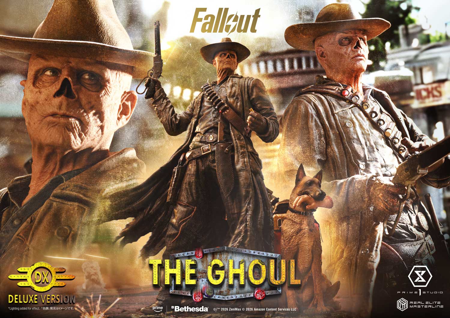 The Ghoul Statue Fallout Real Elite Masterline Collectible