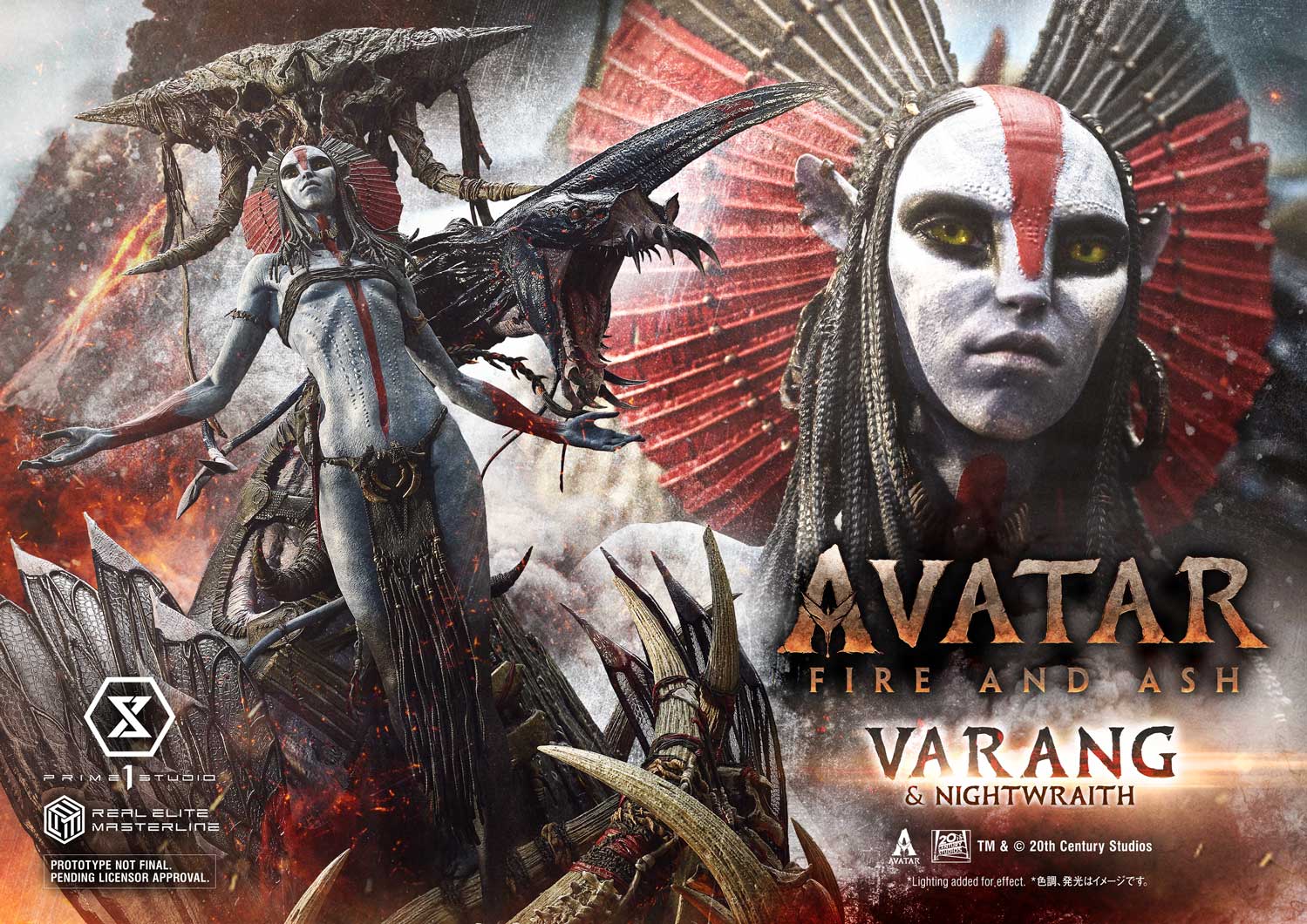 Varang & Nightwraith Statue 1:4 Scale Avatar: Fire and Ash Limited Collectible