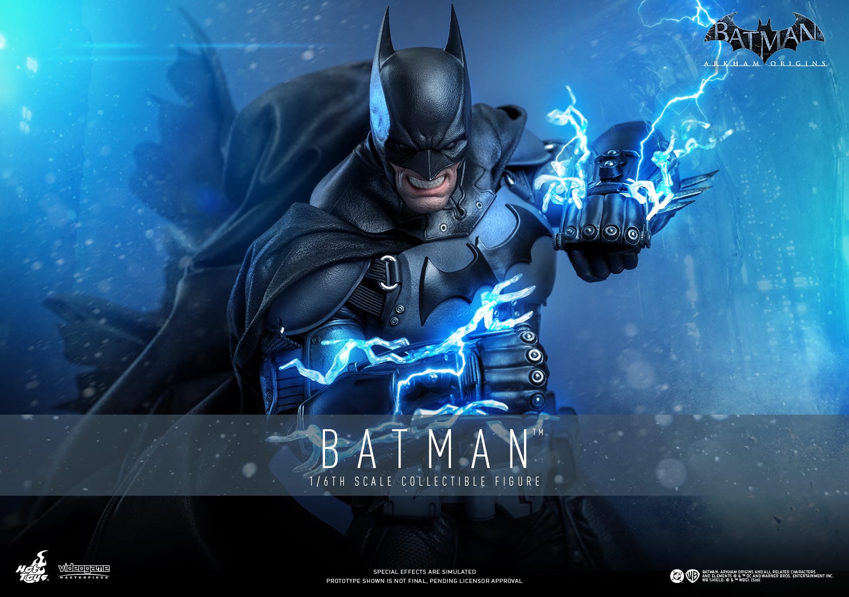 Batman Sixth Scale Figure Arkham Origins 1:6 Limited Collectible