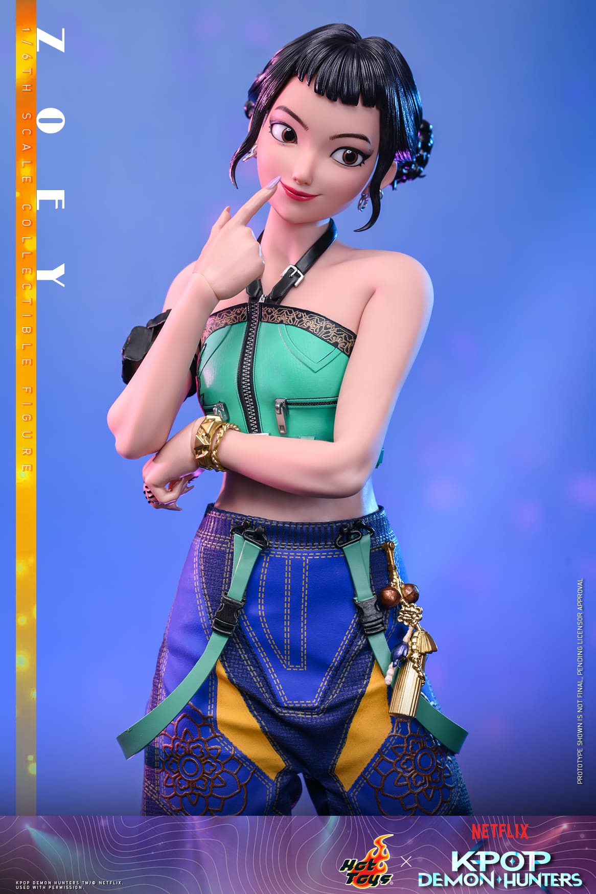 Zoey Sixth Scale Figure KPop Demon Hunters Limited Collectible
