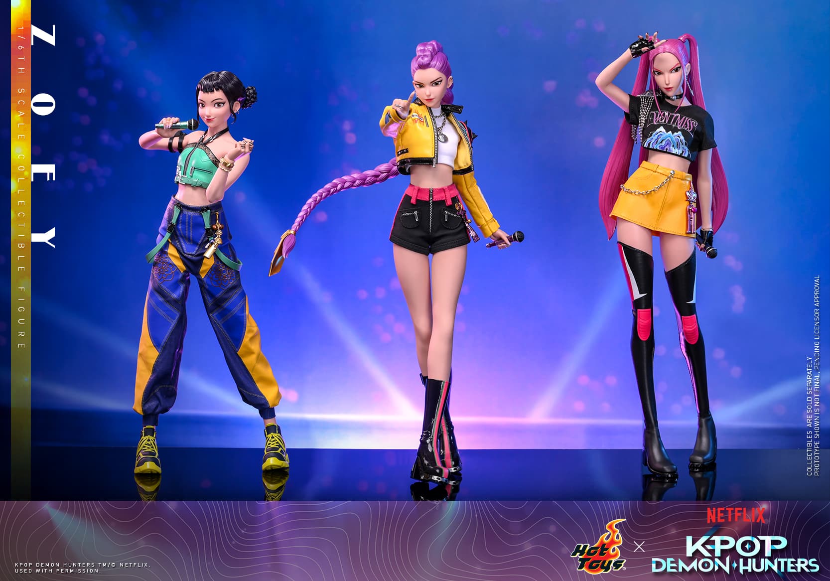 Zoey Sixth Scale Figure KPop Demon Hunters Limited Collectible