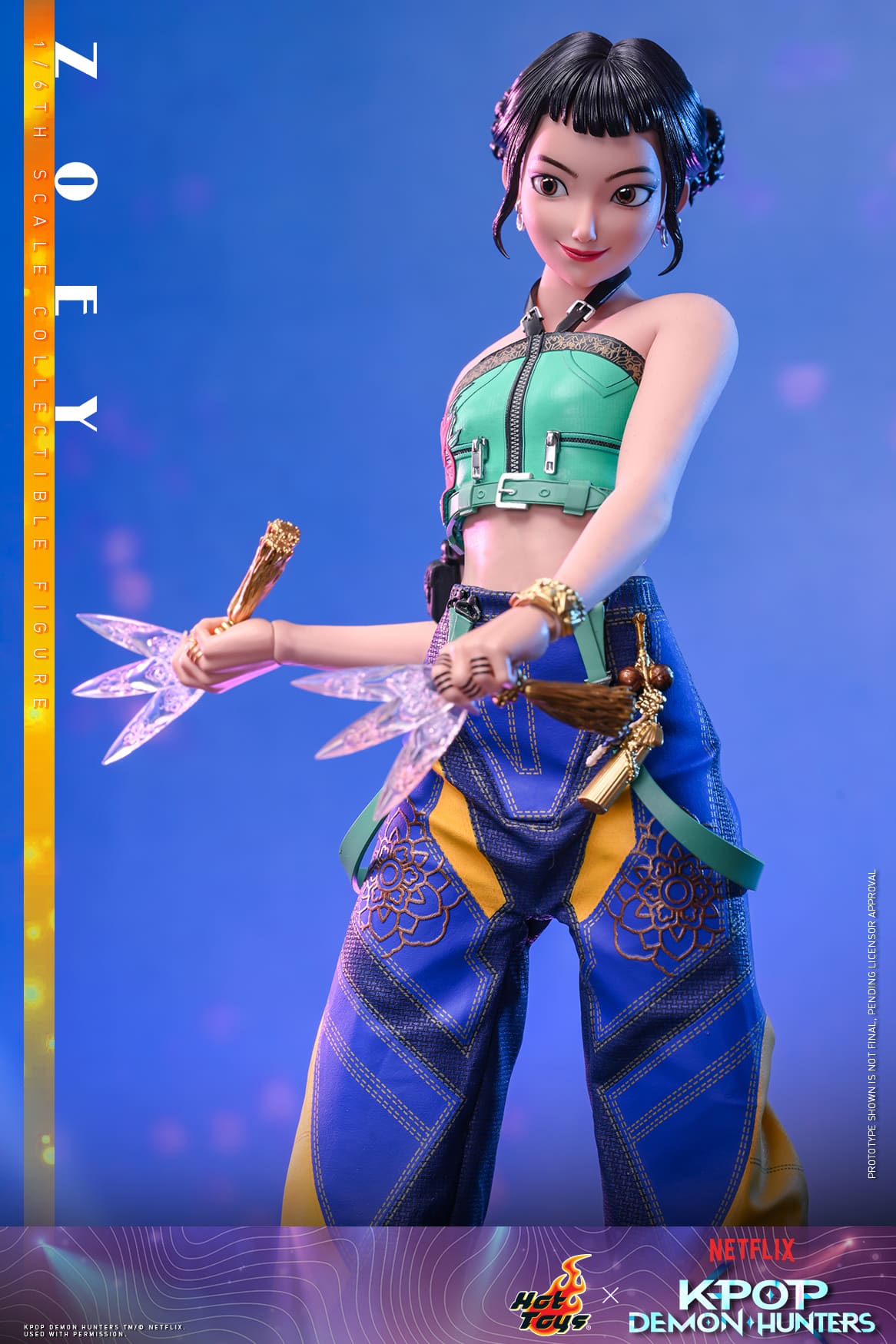 Zoey Sixth Scale Figure KPop Demon Hunters Limited Collectible