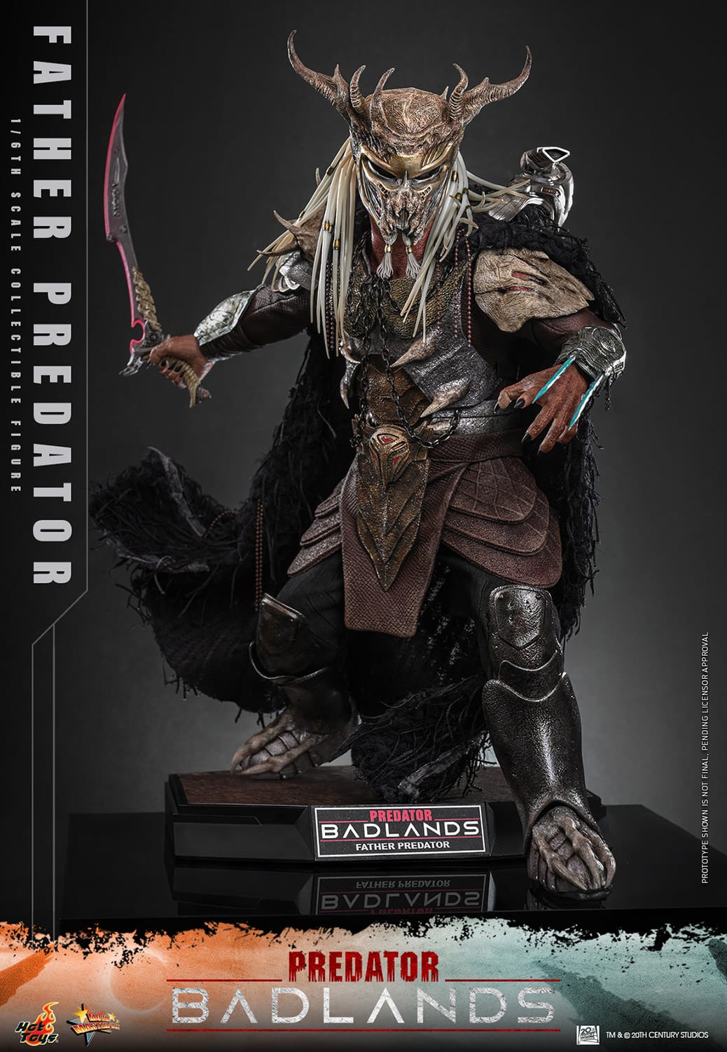 Father Predator Njohrr Sixth Scale Figure Predator: Badlands Limited Collectible