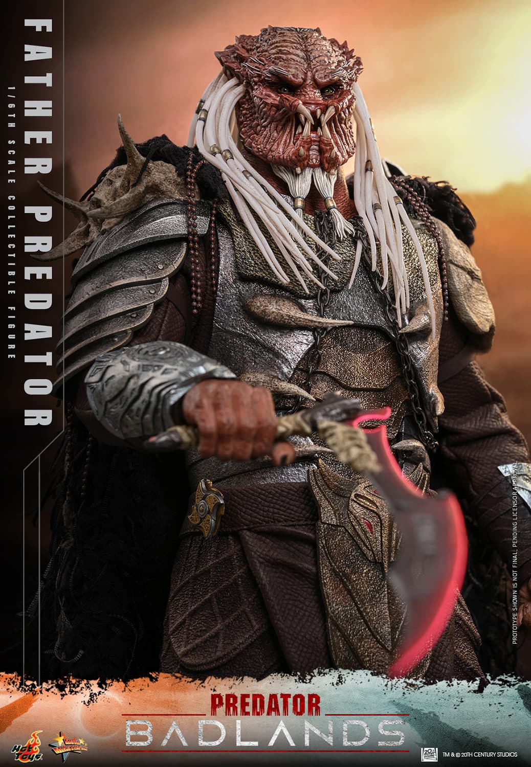 Father Predator Njohrr Sixth Scale Figure Predator: Badlands Limited Collectible