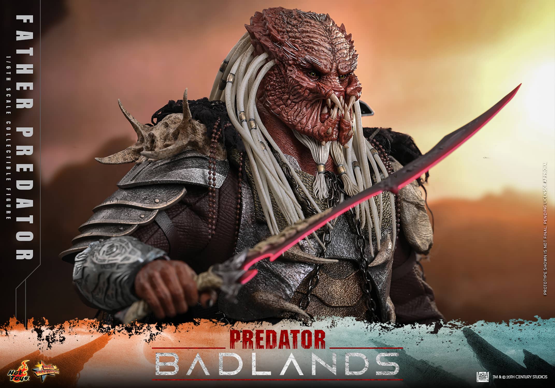 Father Predator Njohrr Sixth Scale Figure Predator: Badlands Limited Collectible