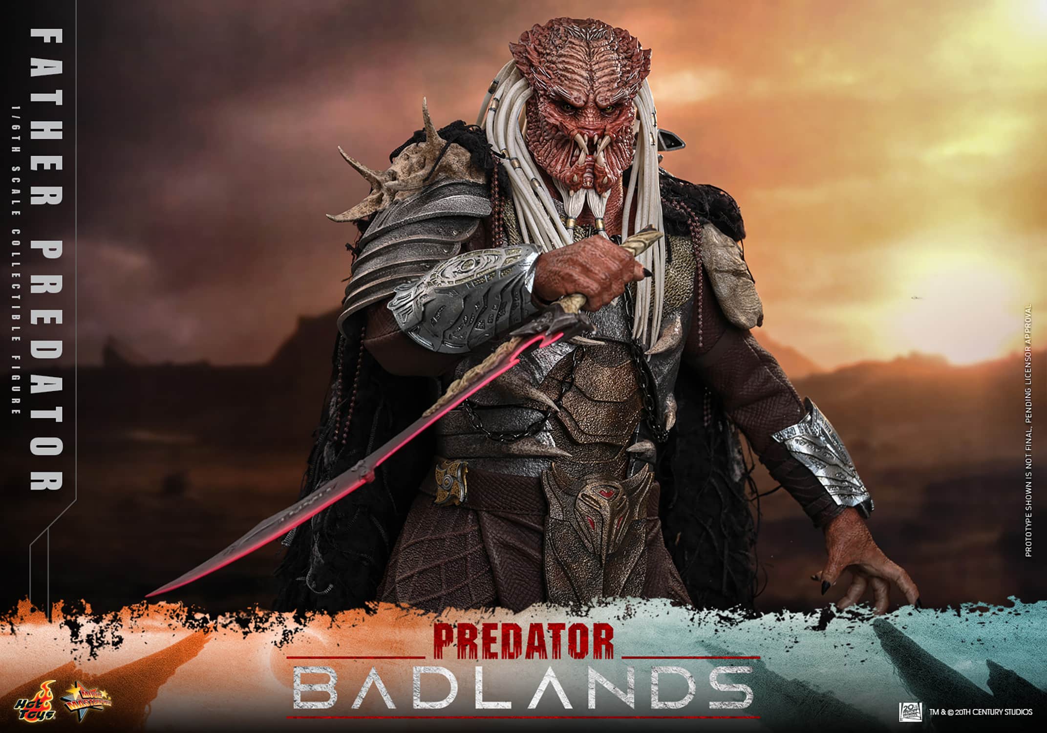 Father Predator Njohrr Sixth Scale Figure Predator: Badlands Limited Collectible