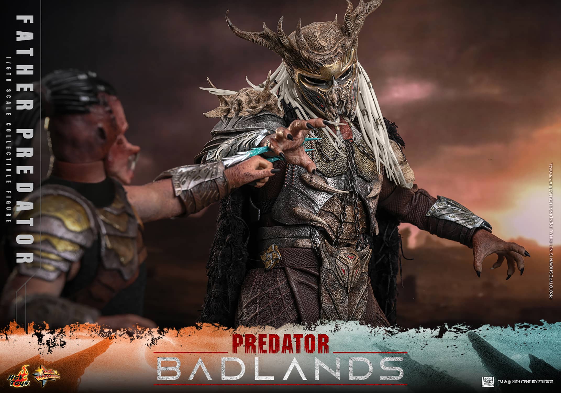 Father Predator Njohrr Sixth Scale Figure Predator: Badlands Limited Collectible