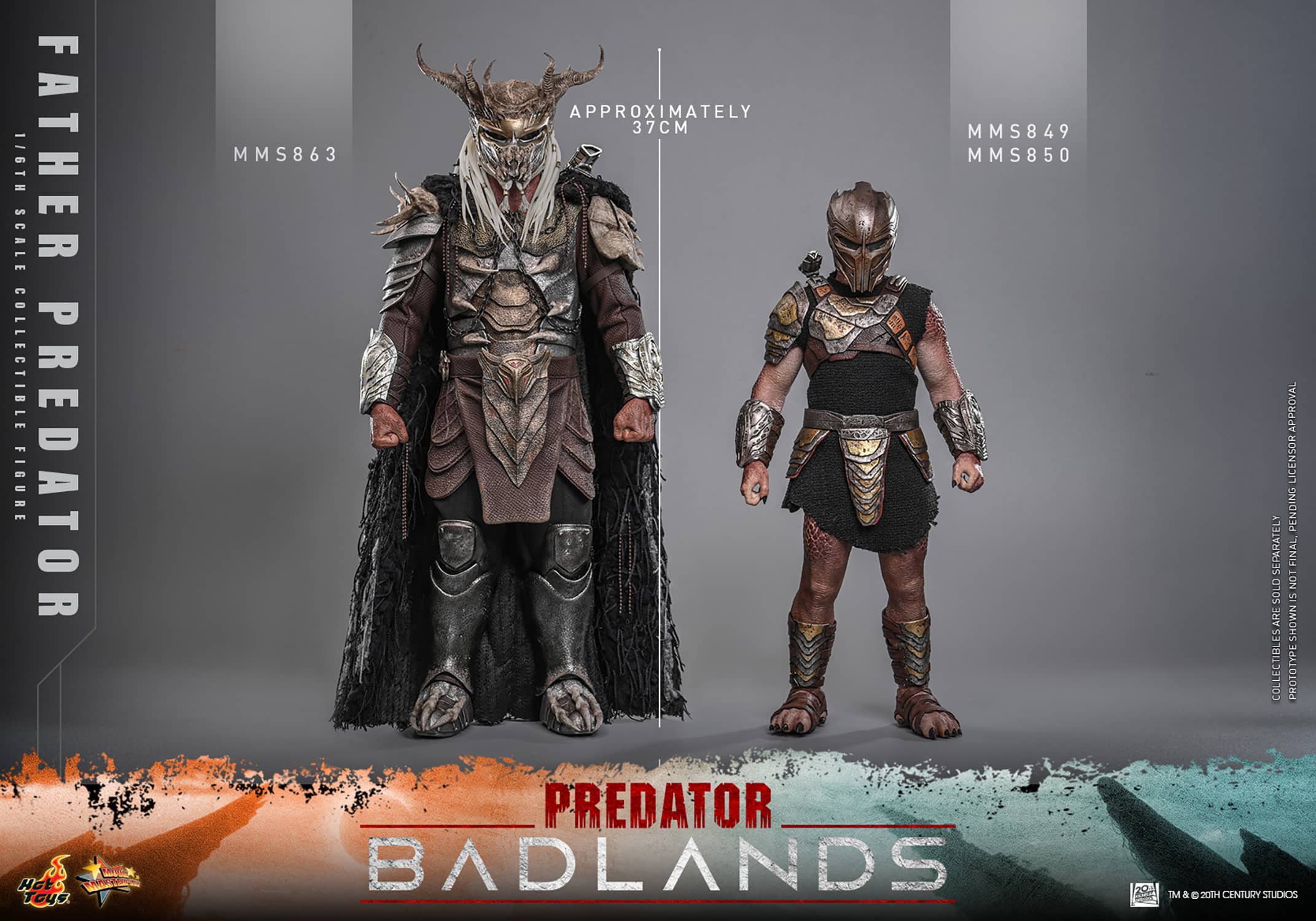 Father Predator Njohrr Sixth Scale Figure Predator: Badlands Limited Collectible