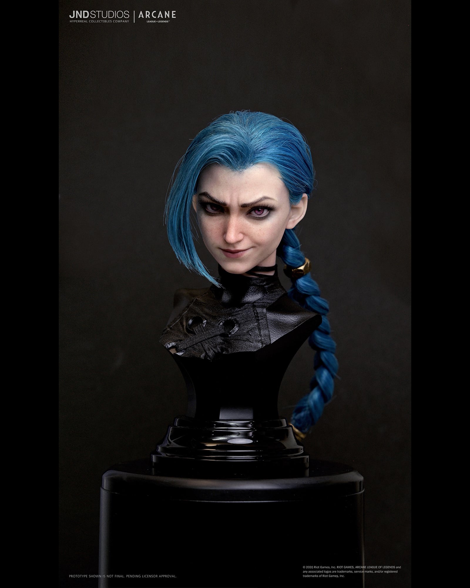 Jinx Statue ARCANE: League Of Legends 1:3 Scale Hyperrealistic Limited Collectible