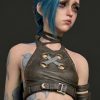 Jinx Statue ARCANE: League Of Legends 1:3 Scale Hyperrealistic Limited Collectible