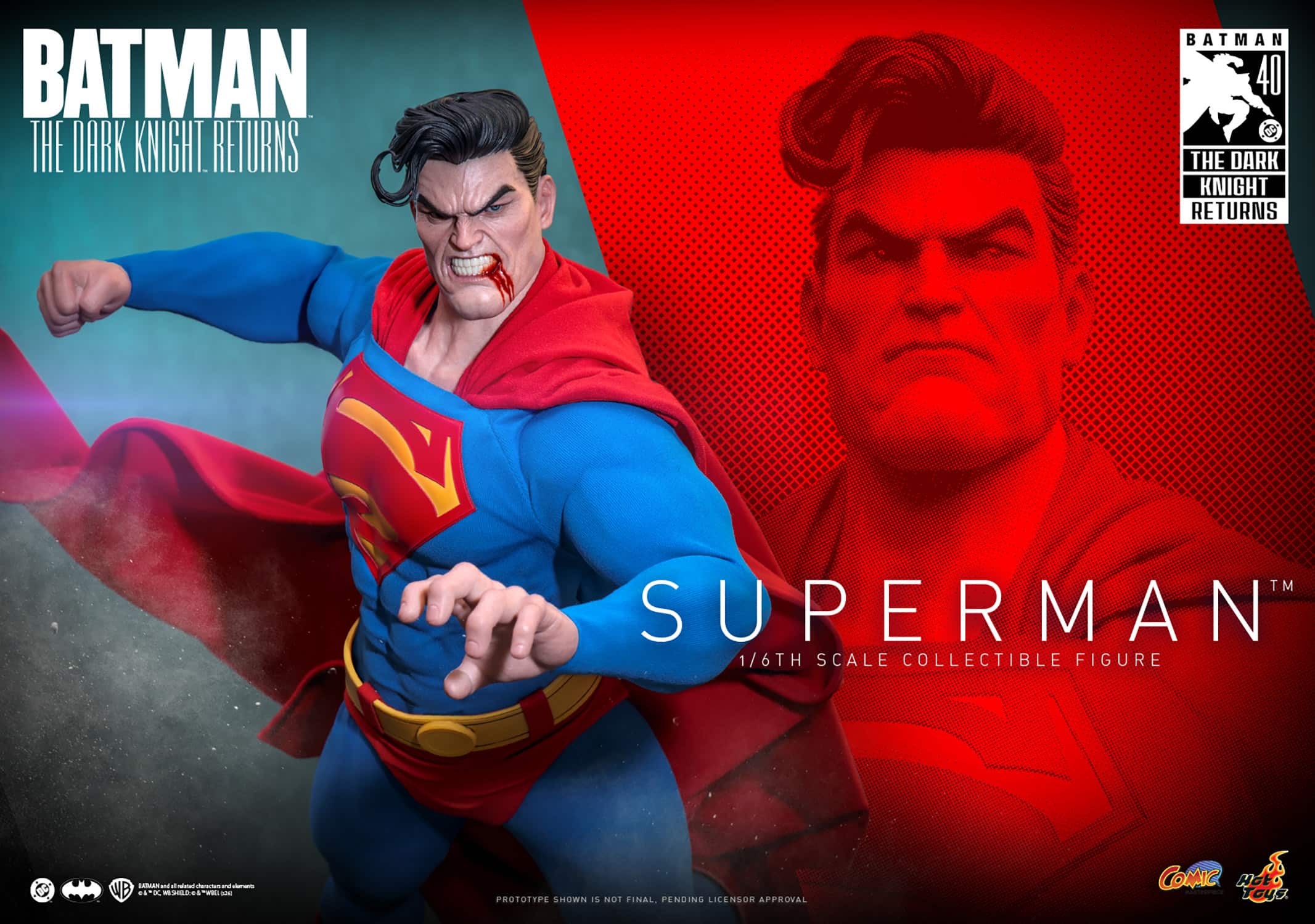 Superman Sixth Scale Figure Batman: The Dark Knight Returns Limited Collectible