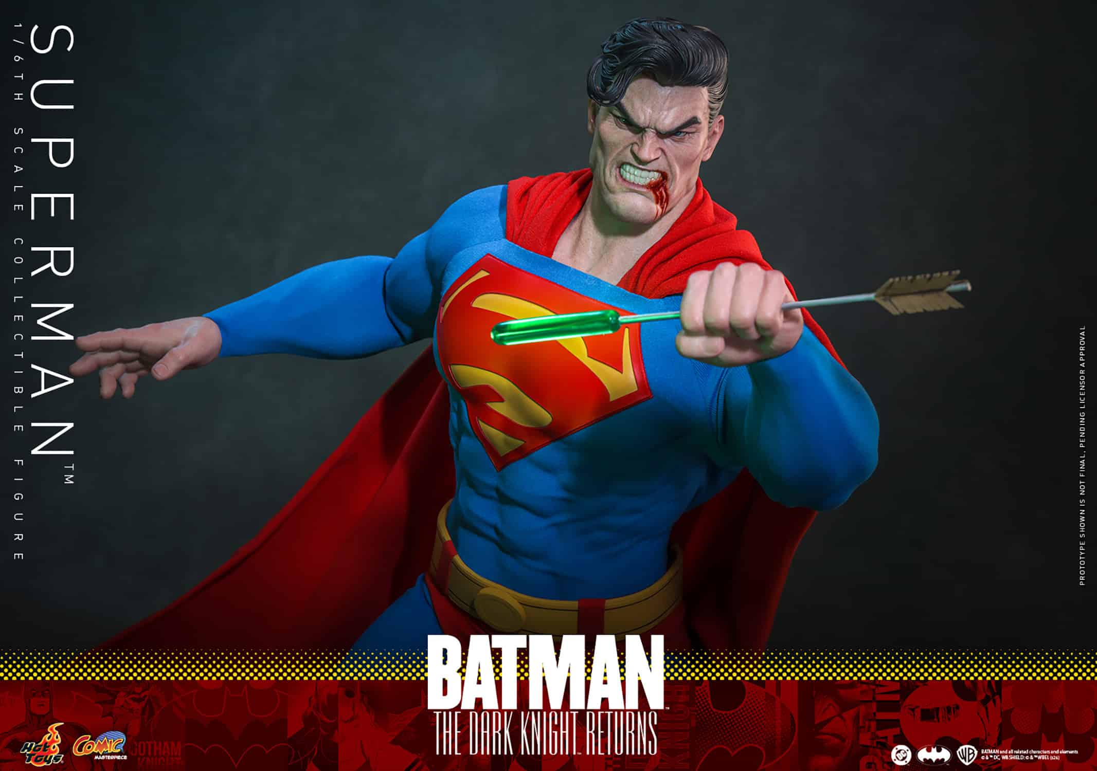 Superman Sixth Scale Figure Batman: The Dark Knight Returns Limited Collectible