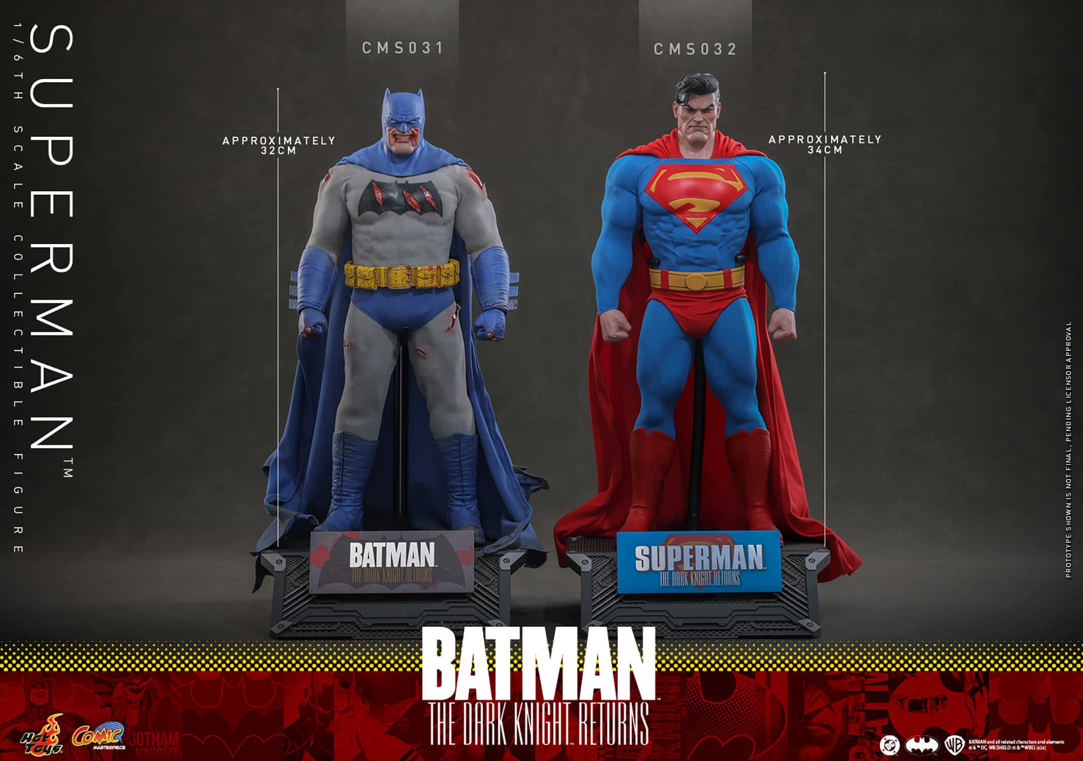 Superman Sixth Scale Figure Batman: The Dark Knight Returns Limited Collectible