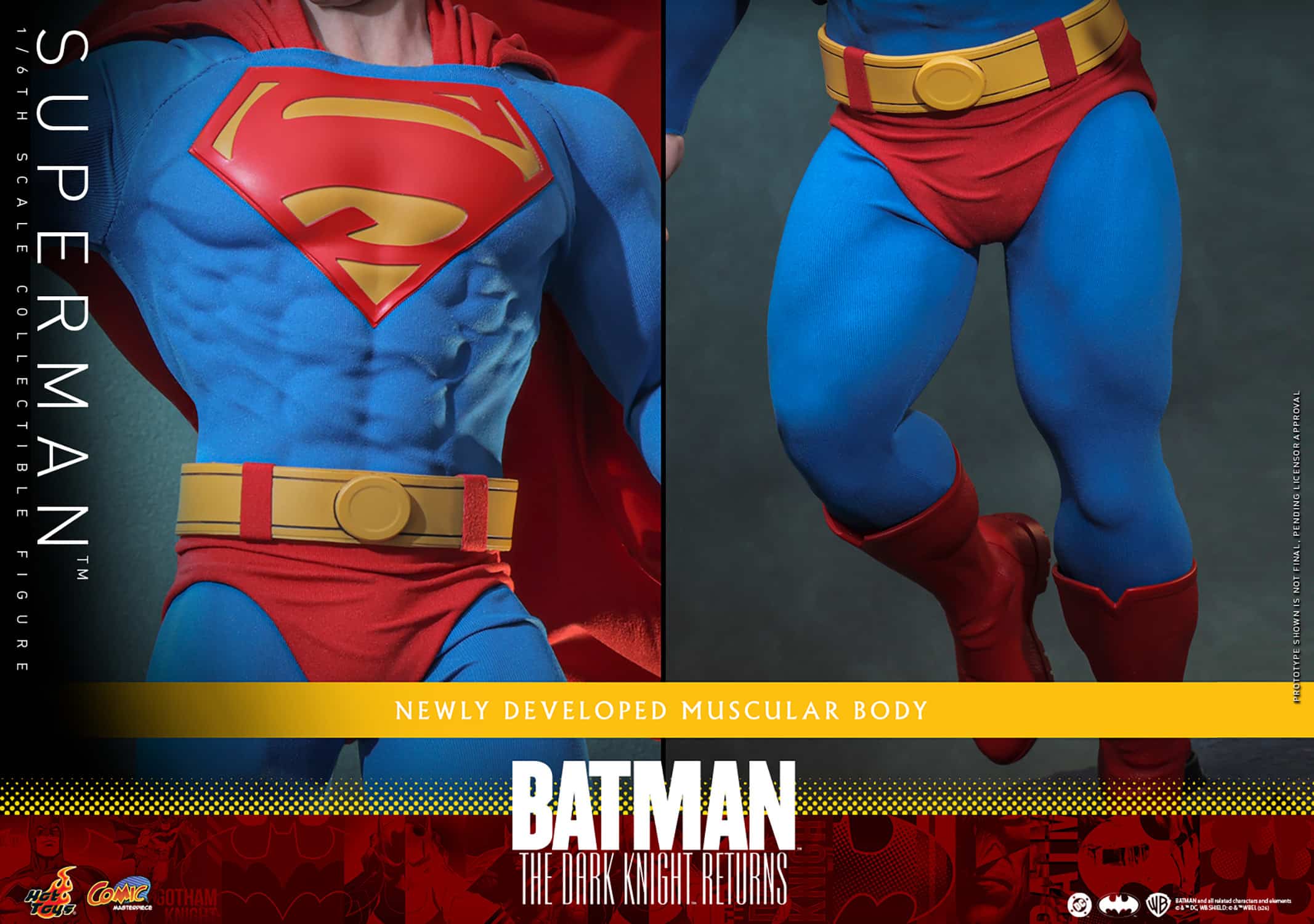 Superman Sixth Scale Figure Batman: The Dark Knight Returns Limited Collectible