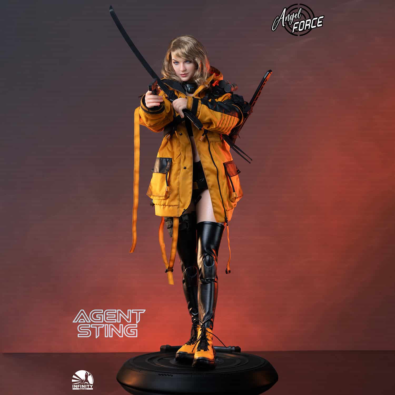 Agent Sting Action Figure MIA 1/3 Scale Limited Collectible