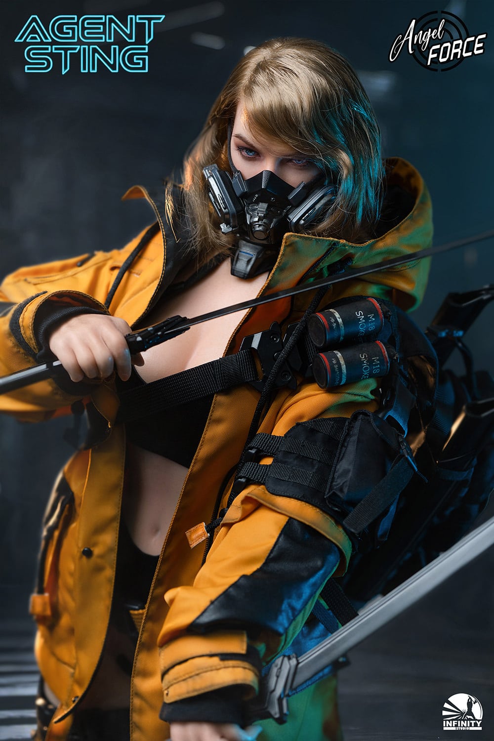 Agent Sting Action Figure MIA 1/3 Scale Limited Collectible